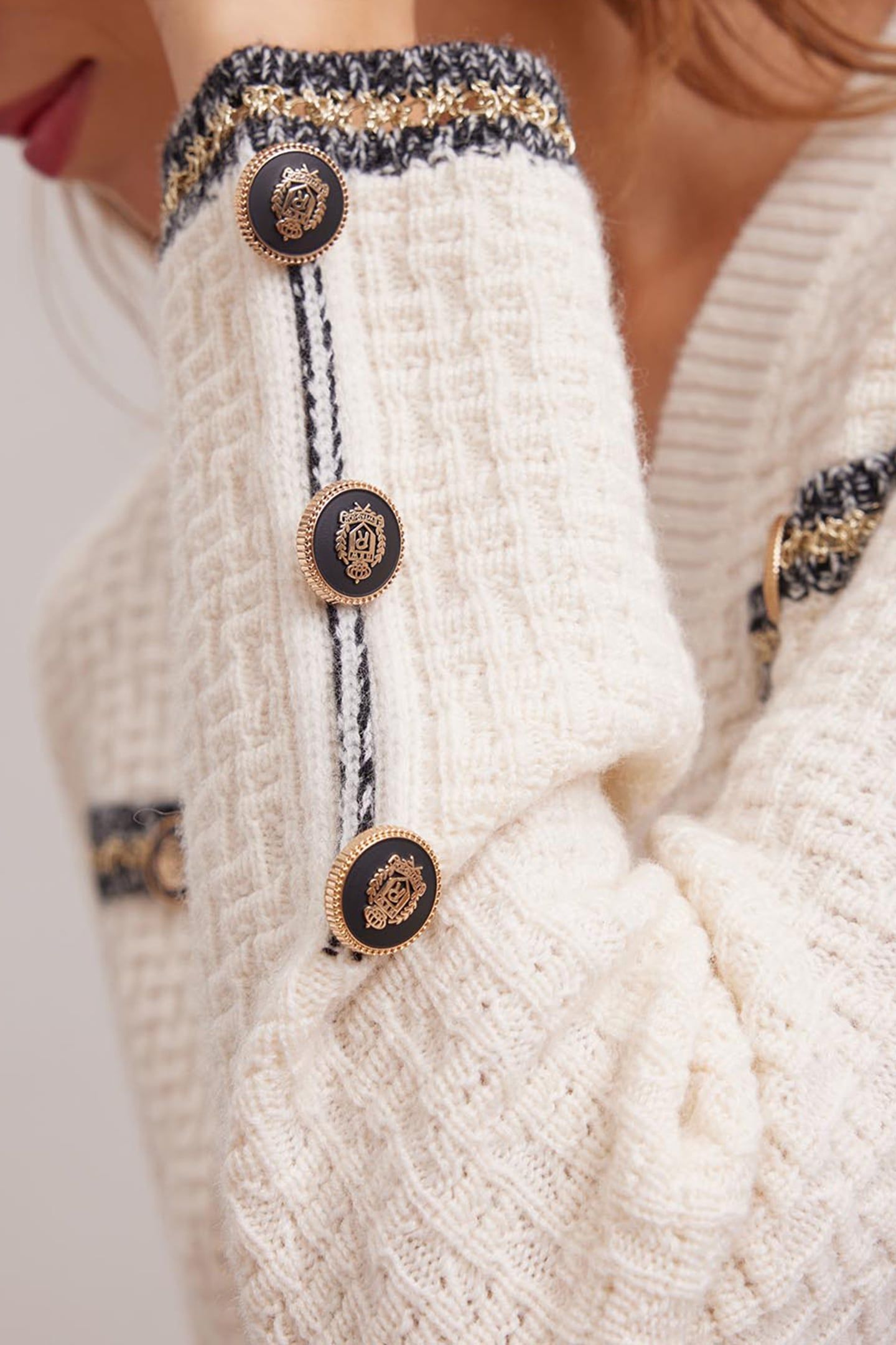 LETTRES CARDIGAN MOON WHITE 6