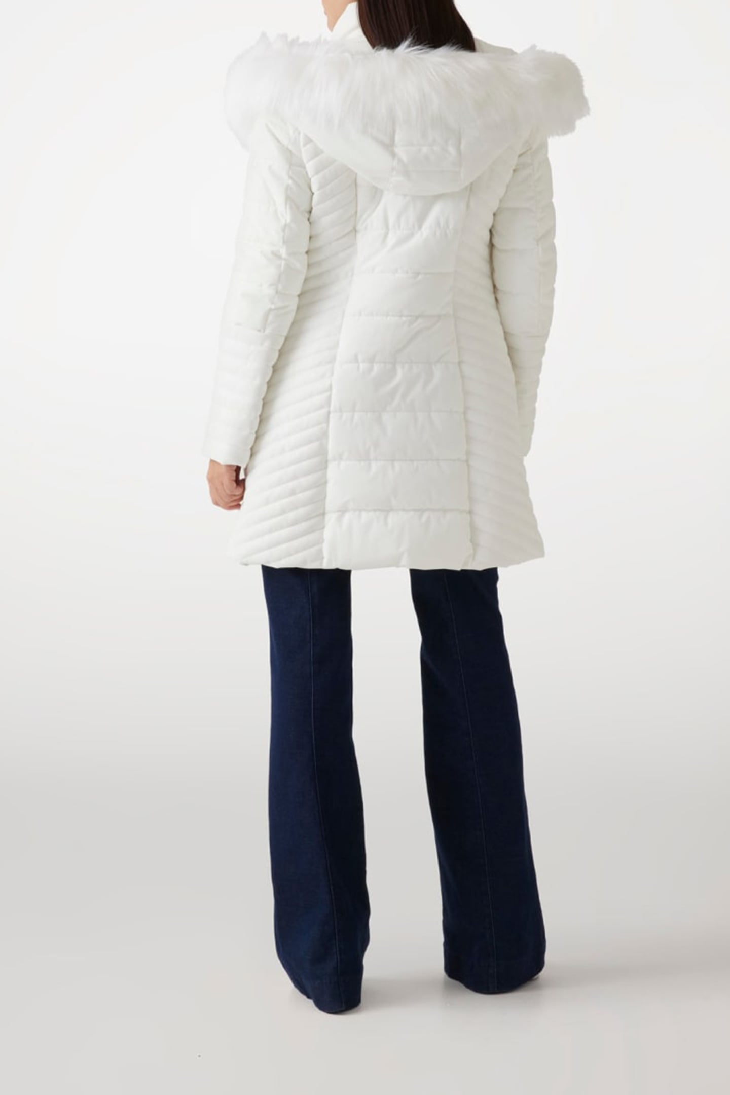 GUESS ECO NEW OXANA JACKET PURE WHITE 2