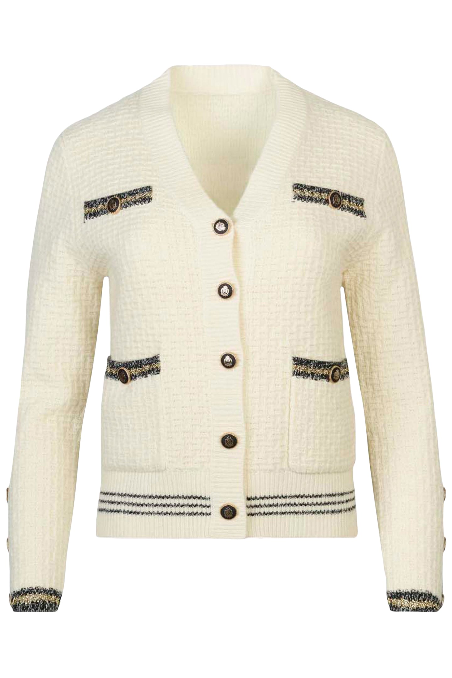 LETTRES CARDIGAN MOON WHITE 3