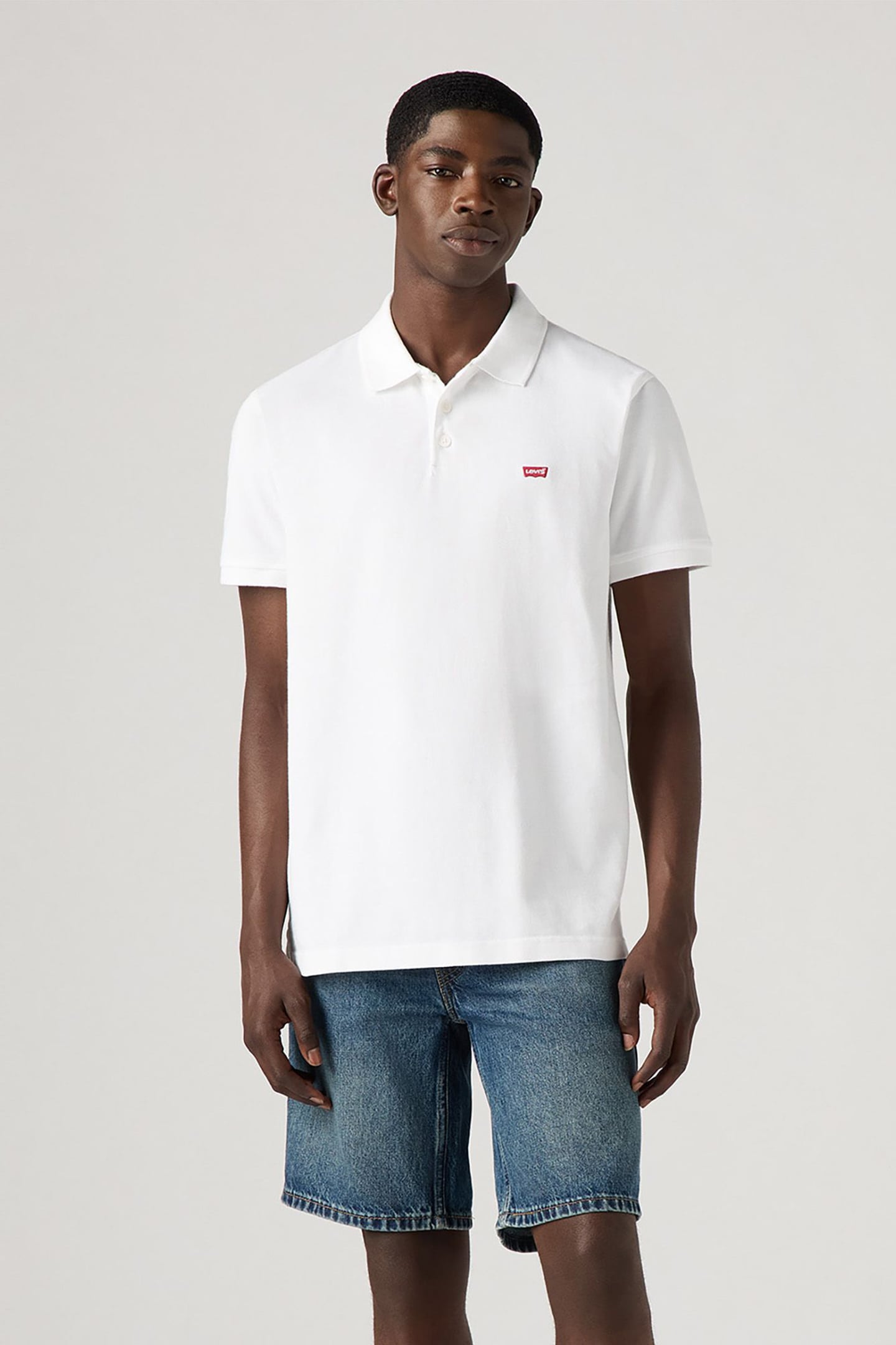 HOUSEMARK POLO SHIRT WHITE 1