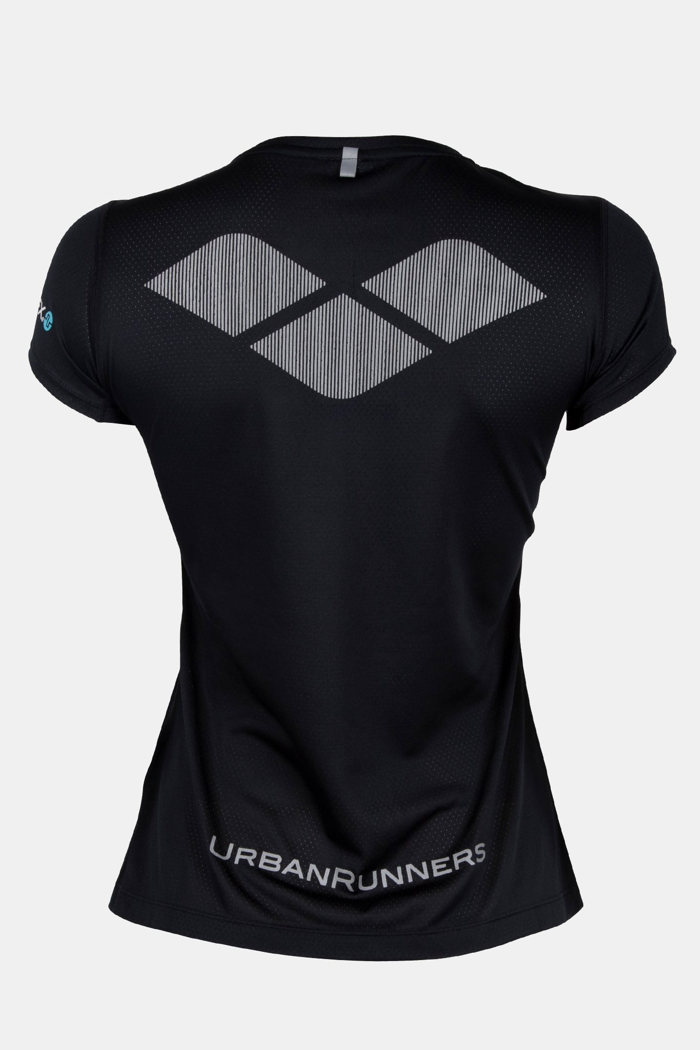 W RUN S/S MESH UR BLACK UR 4