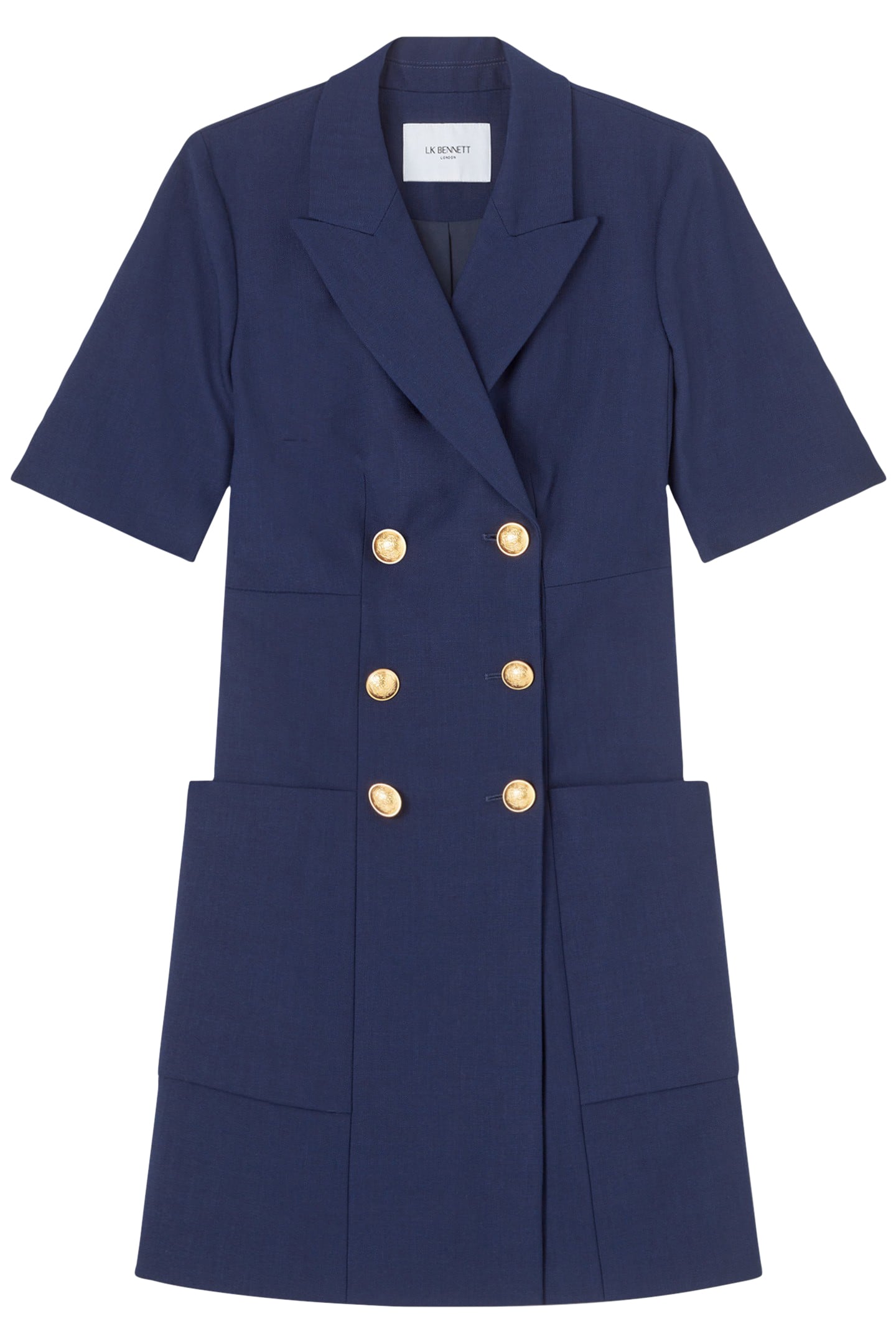 DR KENNEDY- TAILORED DOUB NAVY 4