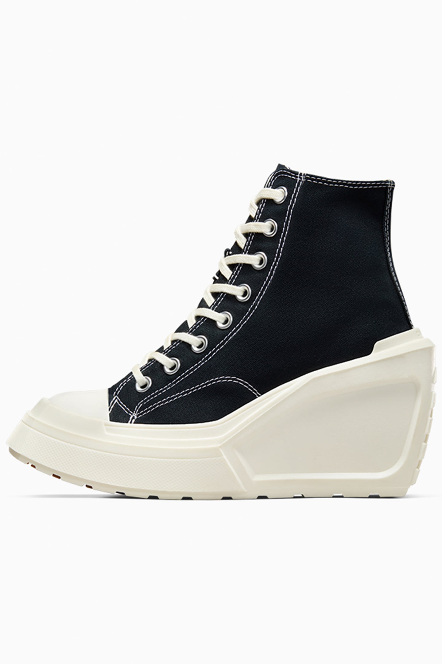 CHUCK 70 DE LUXE WEDGE BLACK/BLACK/EGRET 5
