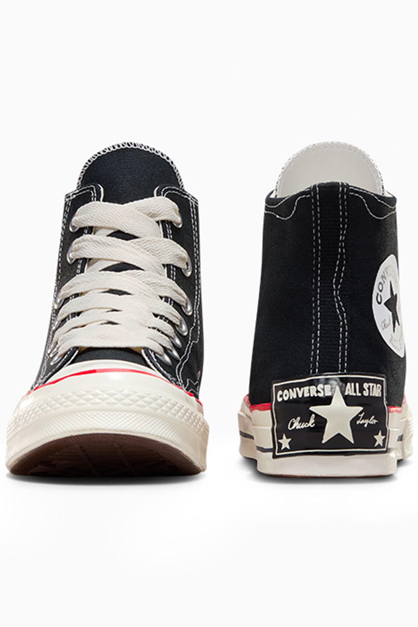 UNISEX CHUCK 70 SKETCH BLACK/WHITE/RED 5