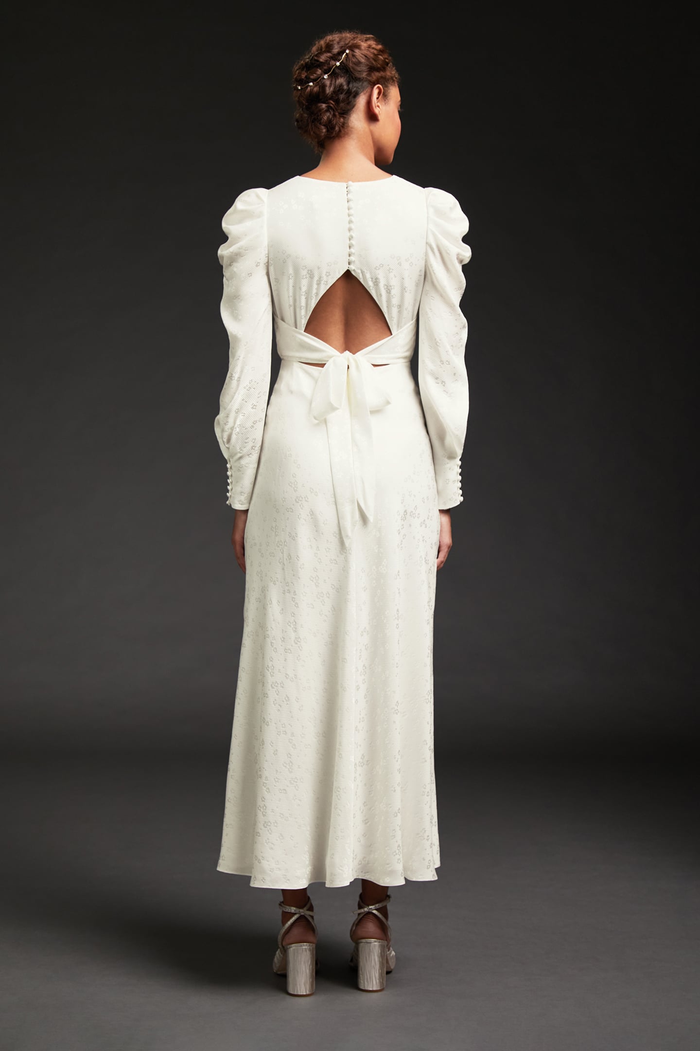 DR ROSE - V NECK BRIDAL IVORY 3