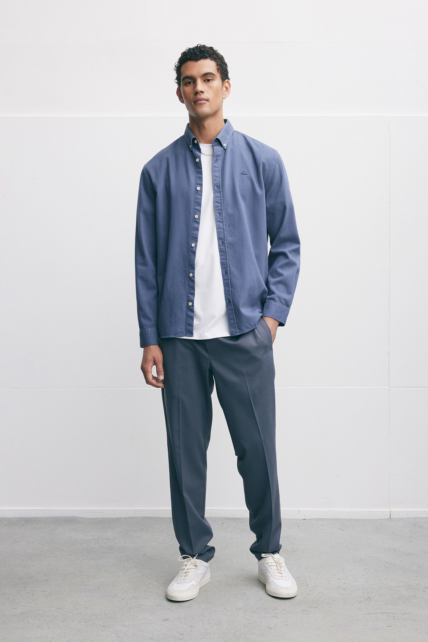 SORT SHIRTS STORMY BLUE 3