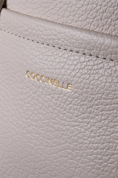 GRAINED LEATHER SMALL TOTE BAG 5