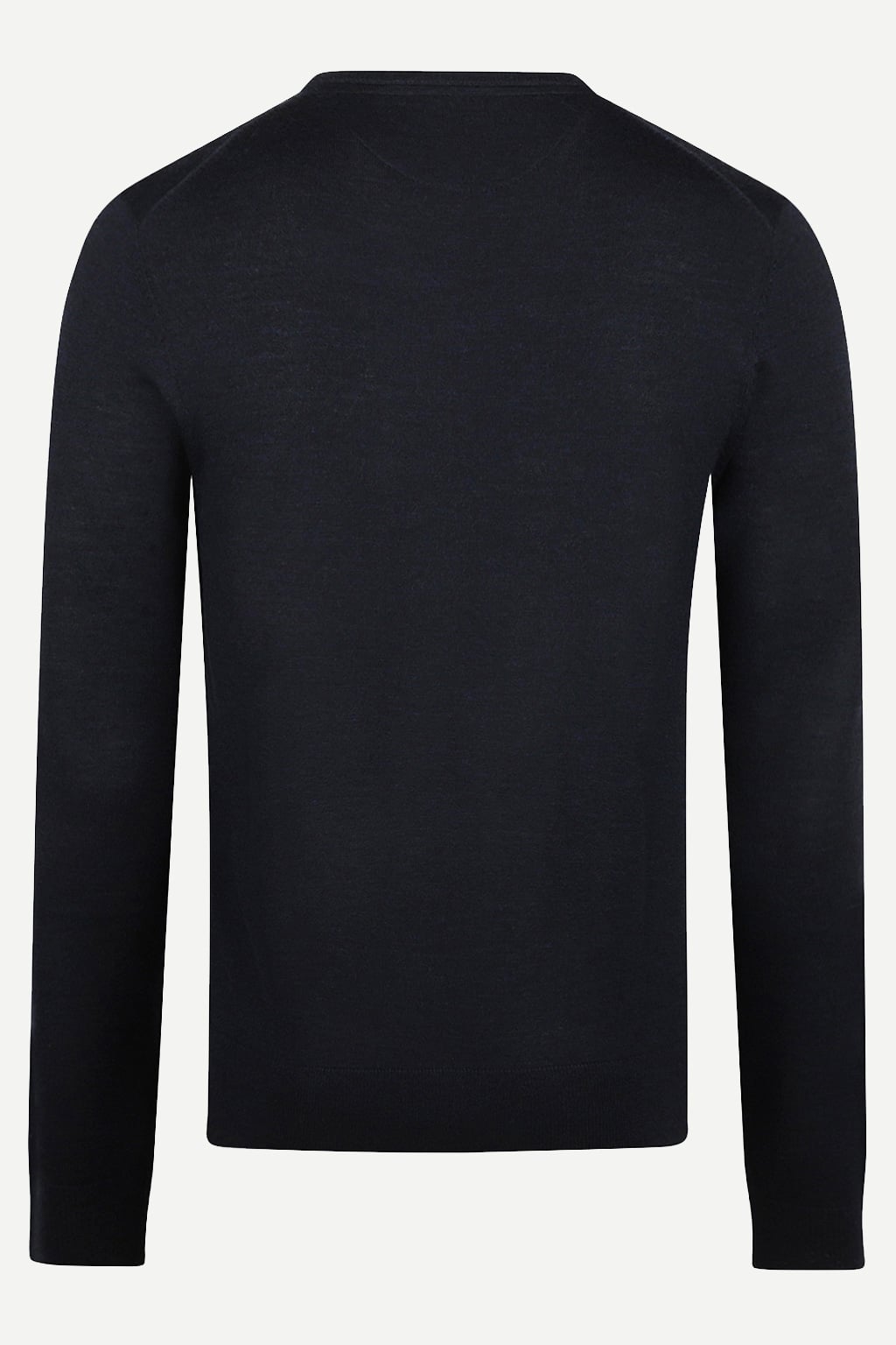 FINE MERINO V-NECK SWEATER NAVY 3