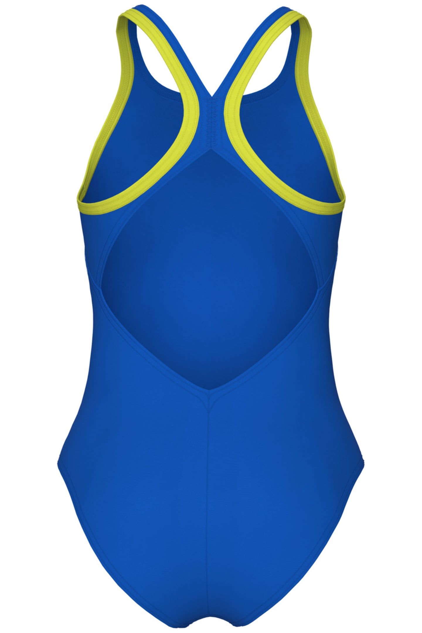 GIRL'S ARENA SHAKING SWIMSUIT V BACK BLUE CHINA SOFT GREEN 5