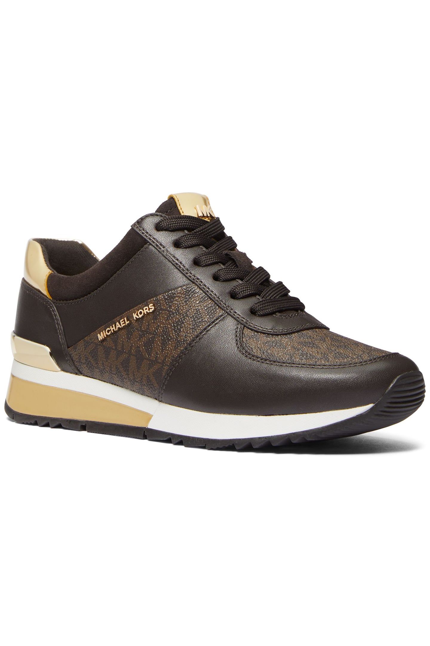 ALLIE WRAP TRAINER BROWN 2