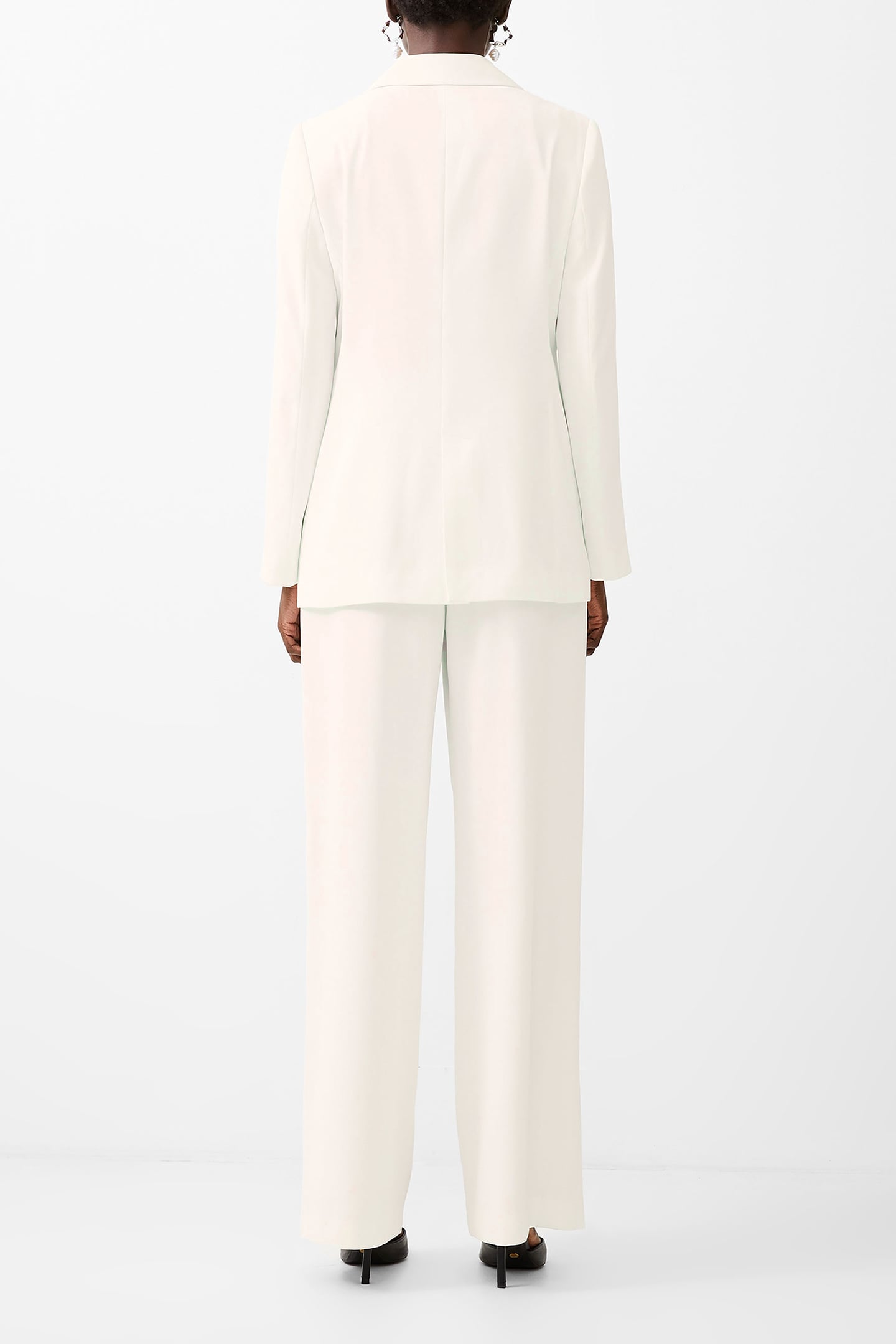 HARRIE SUITING SINGLE BREASTED PORCELAIN CREAM 2