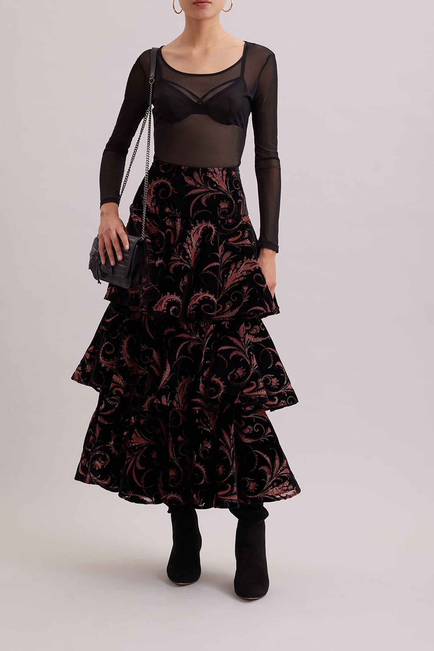 MAJORQUE JUPE BLACK 2