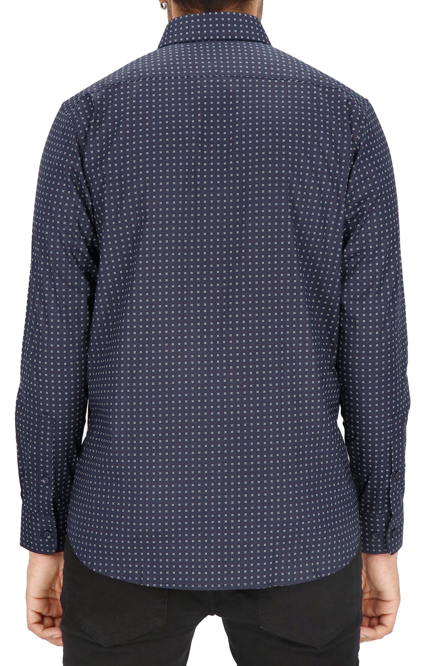 DRESS SHIRT NAVY 2
