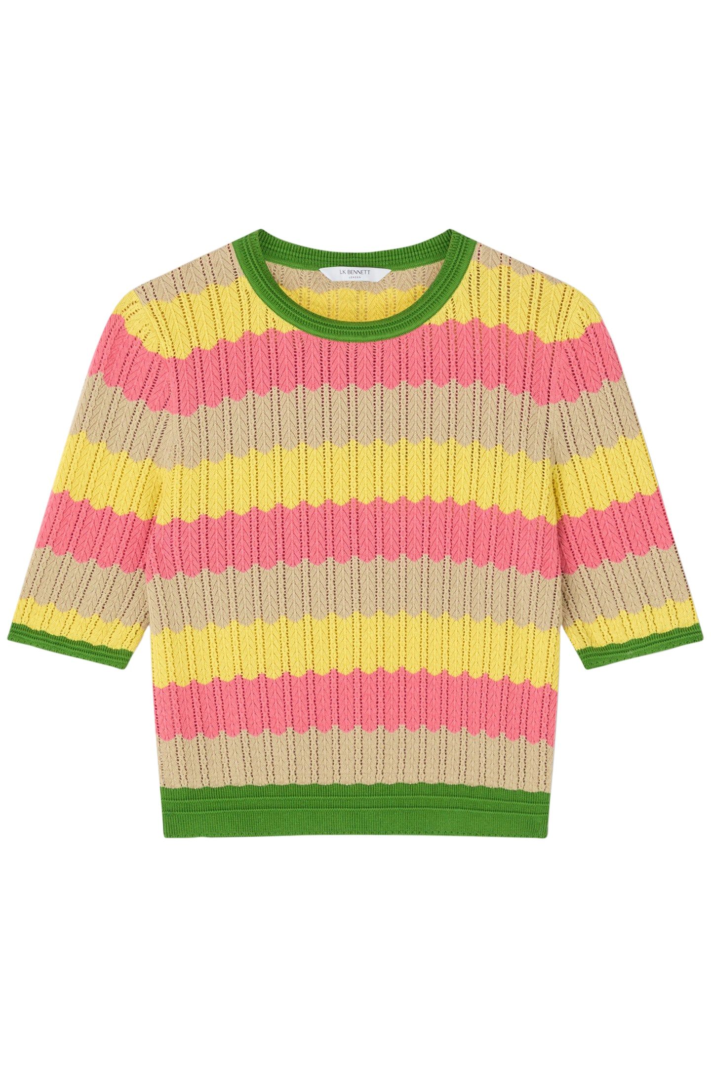 TK CINZIA ZIG ZAG KNIT GREEN 3