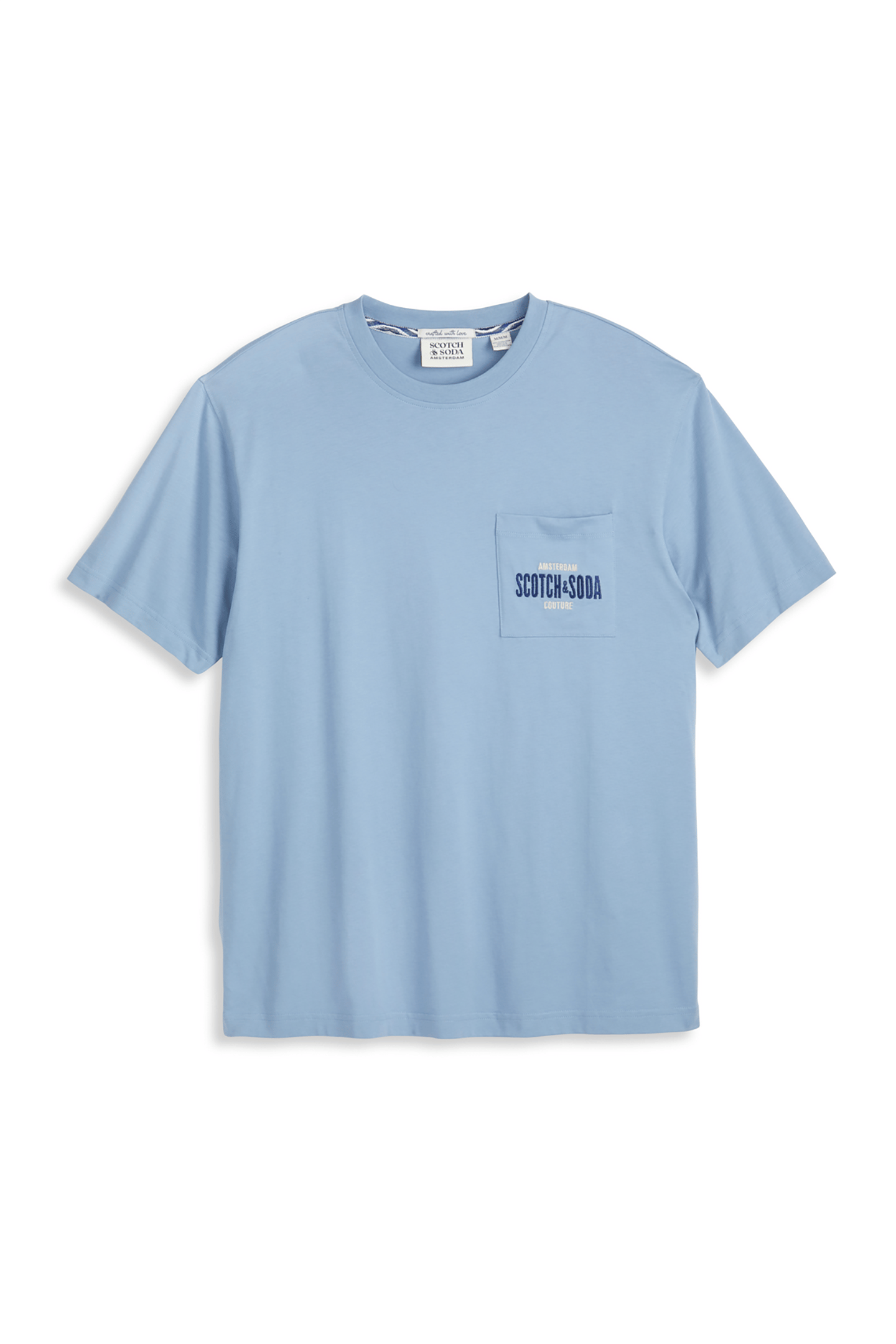 SS GRAPHIC TEE SKY/PEWTER 1