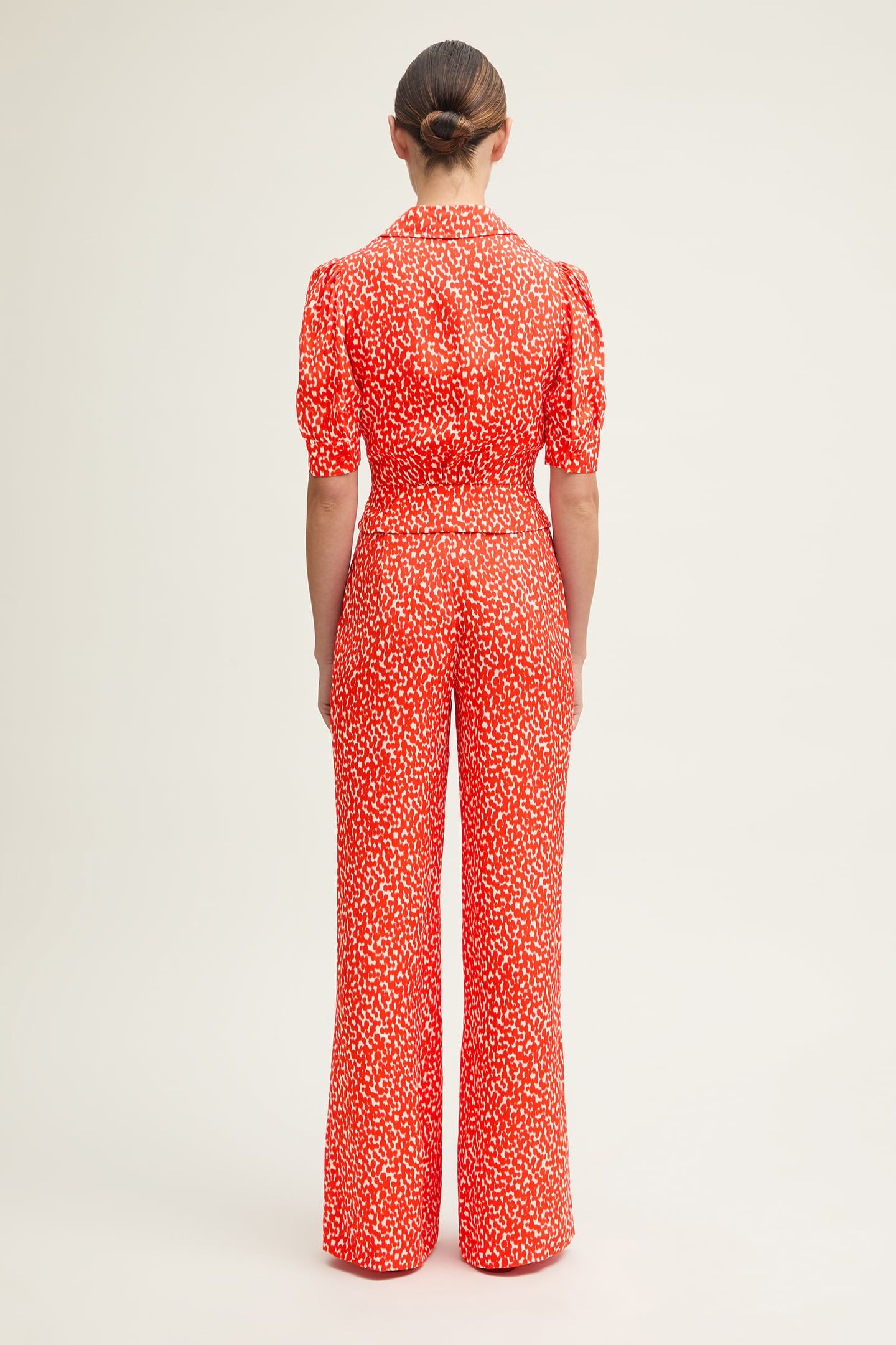 TW SOPHIE IKAT BLOUSE RED 3