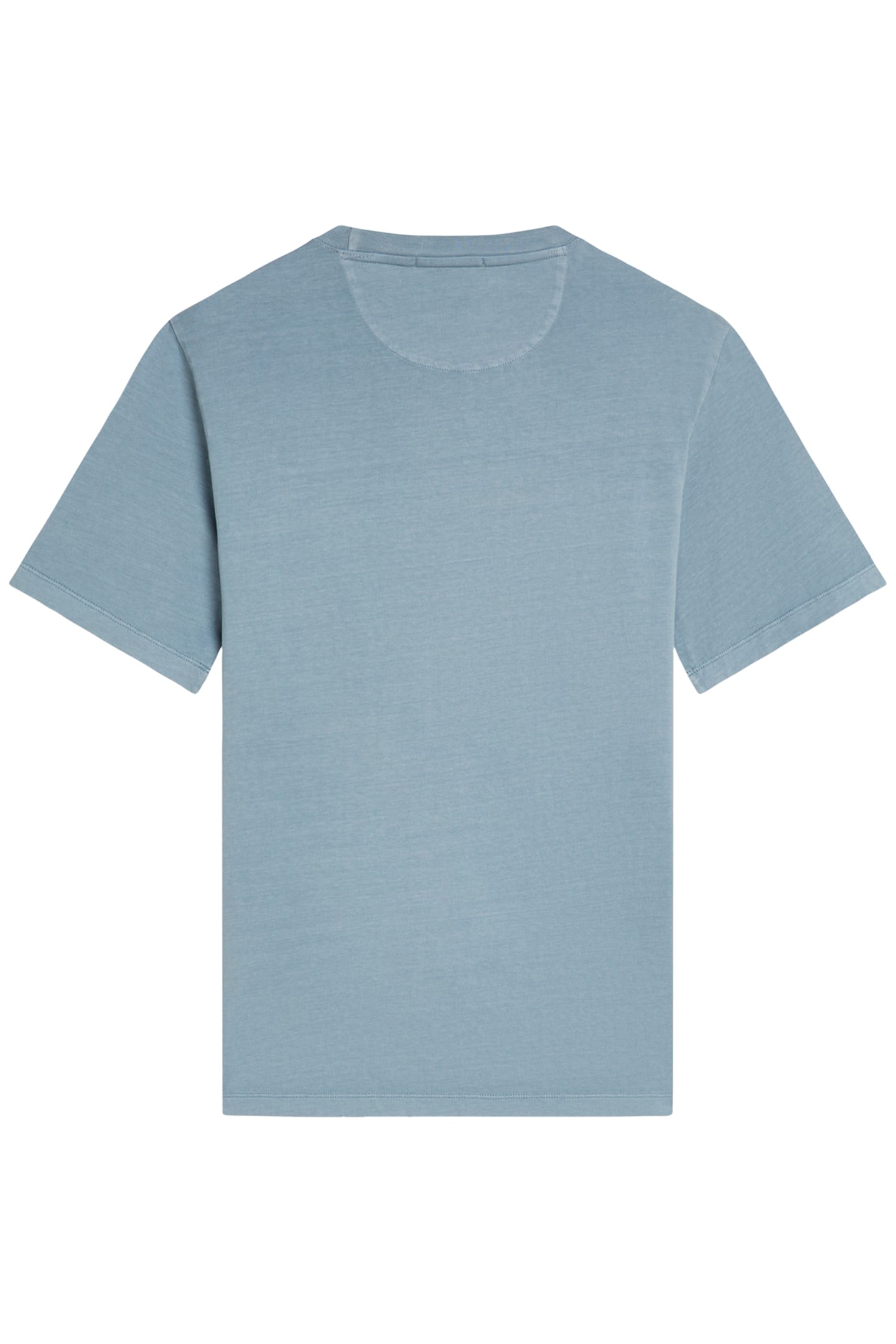GARMENT DYED SS POCKET TEE SKY/PEWTER 2