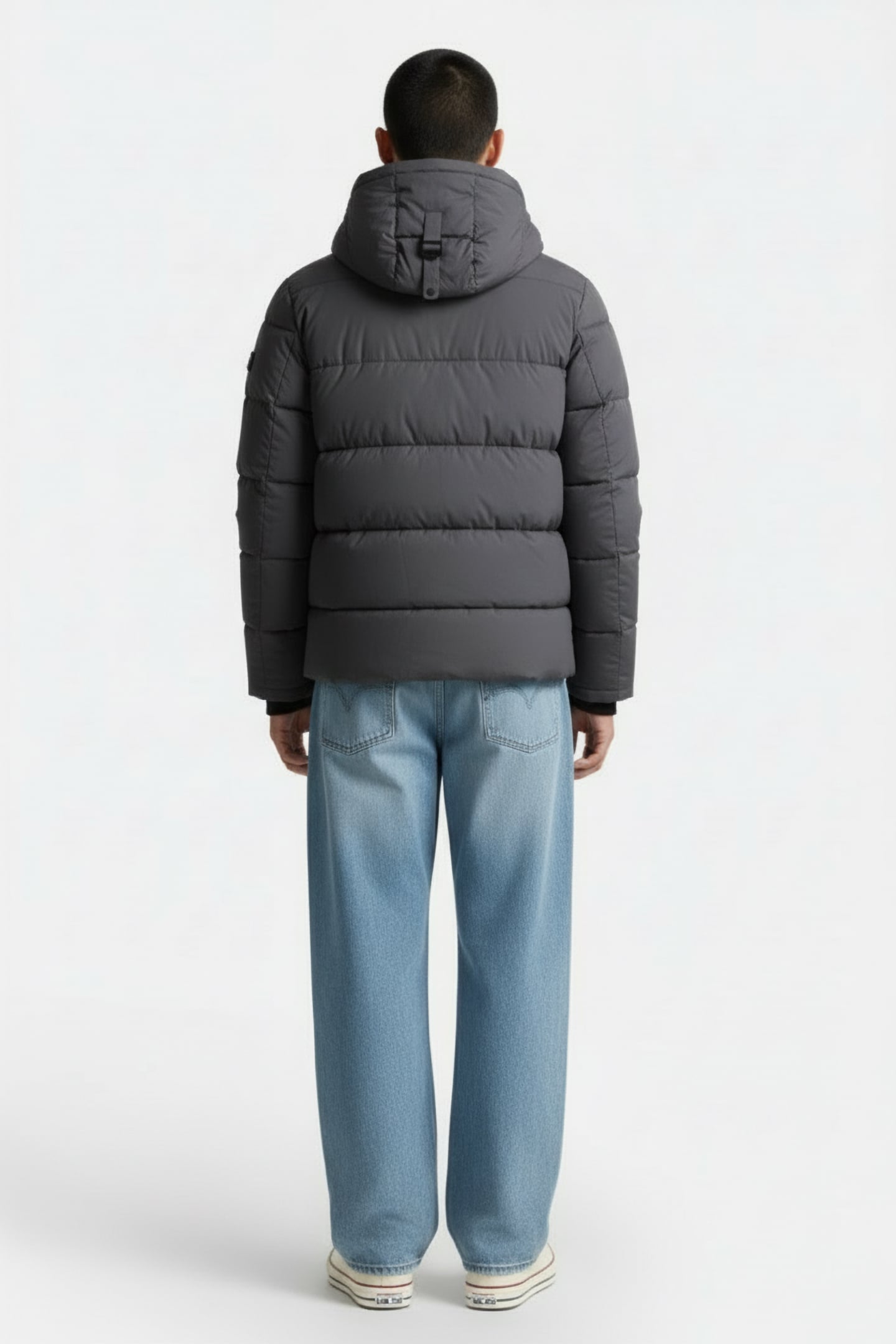 S.OLIVER JACKET OUTDOOR GREY/BLACK 2
