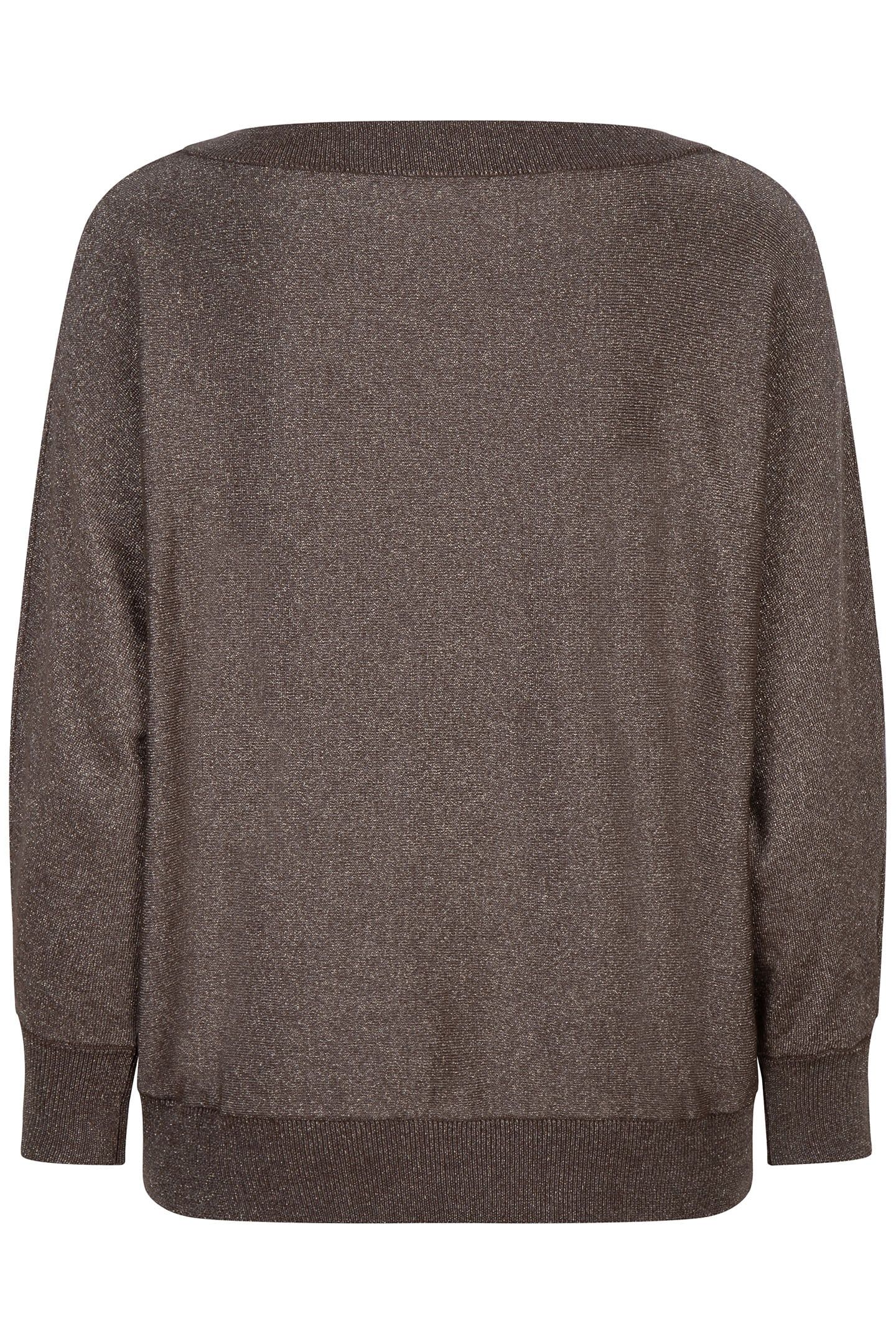 SWEATER BATWING LUREX ARMY GREEN 5