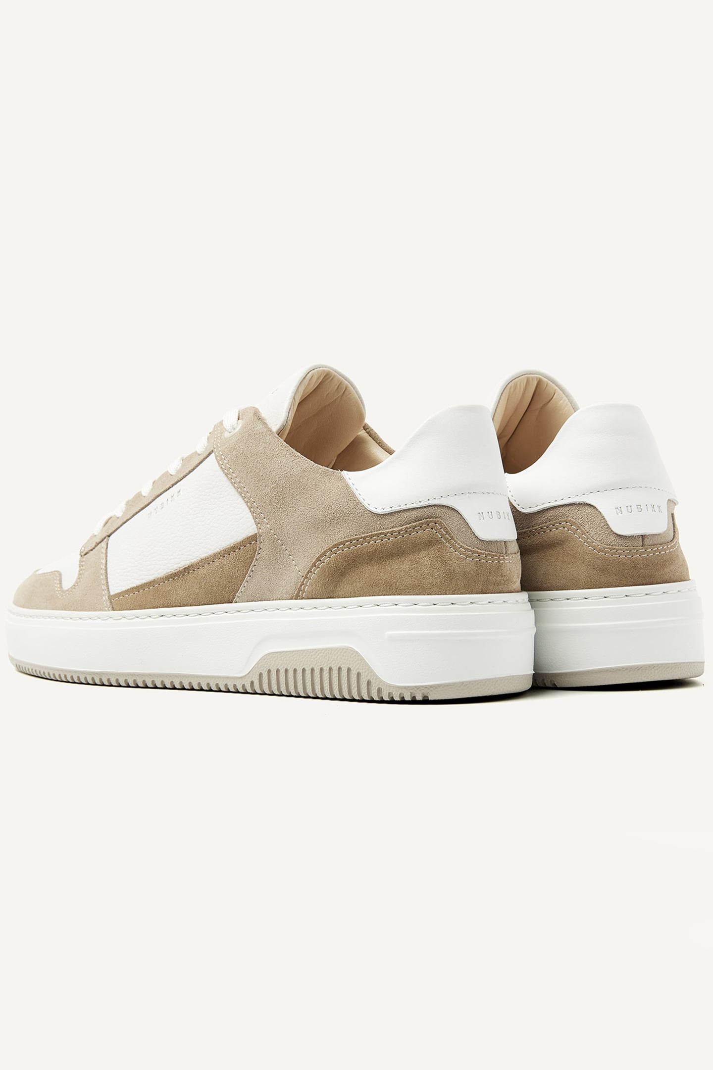 BASKET COURT WHITE LEATHER - MIST 2