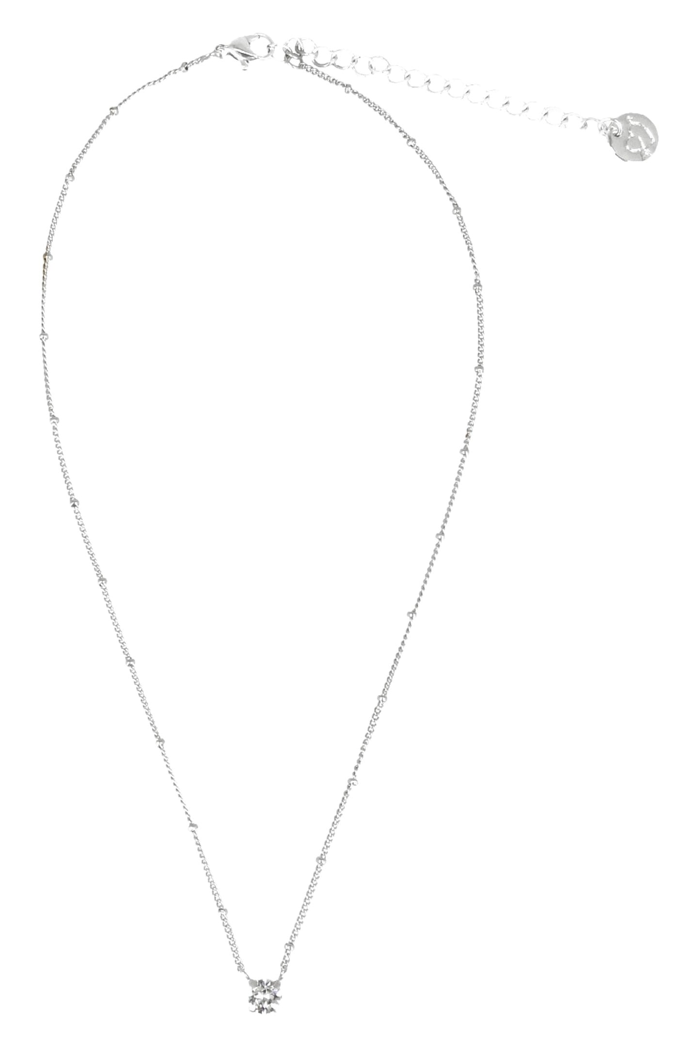 CRYSTAL SOLITAIRE NECKLACE 1