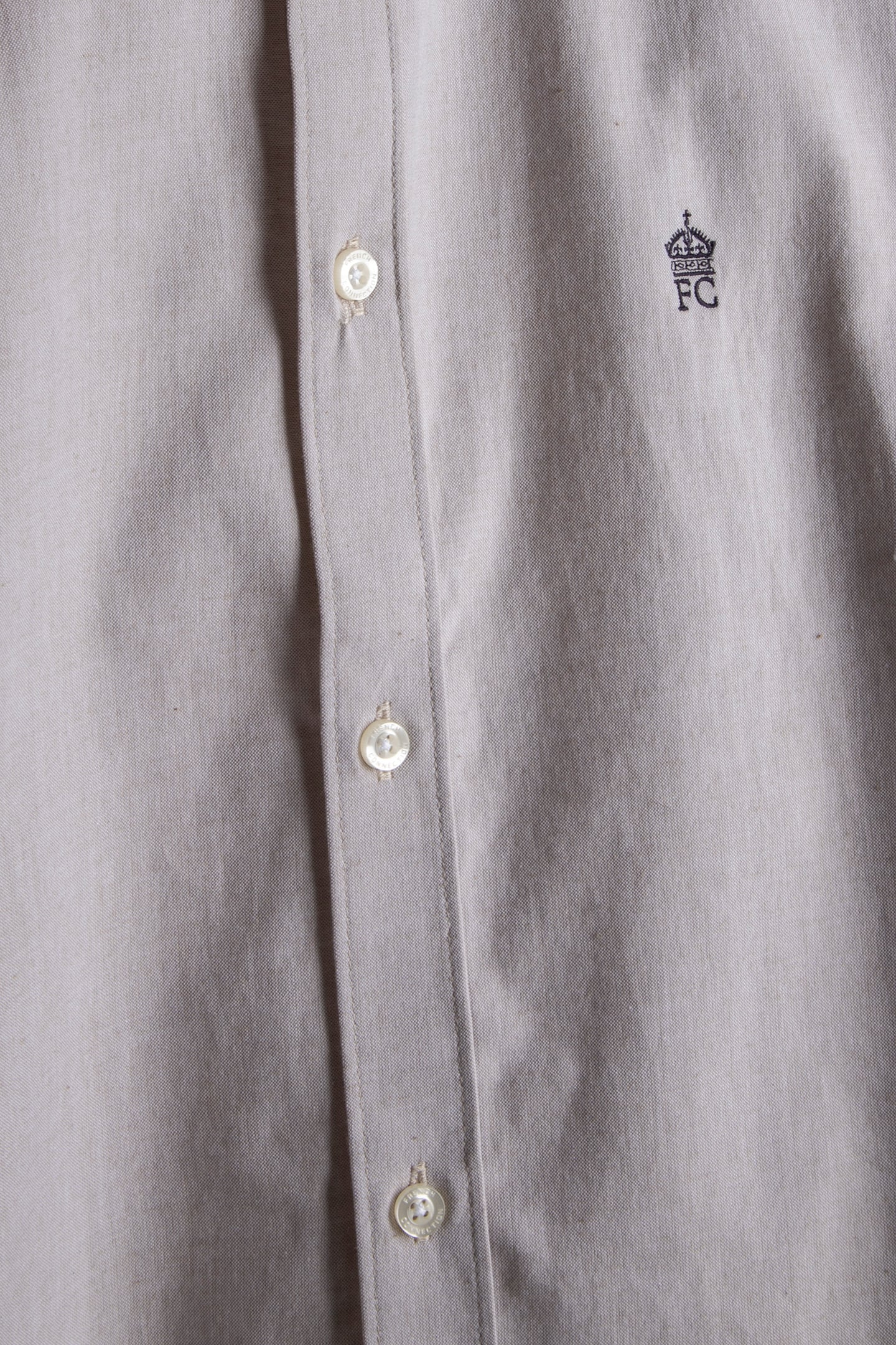 OXFORD LONG SLEEVE SHIRT STONE 3