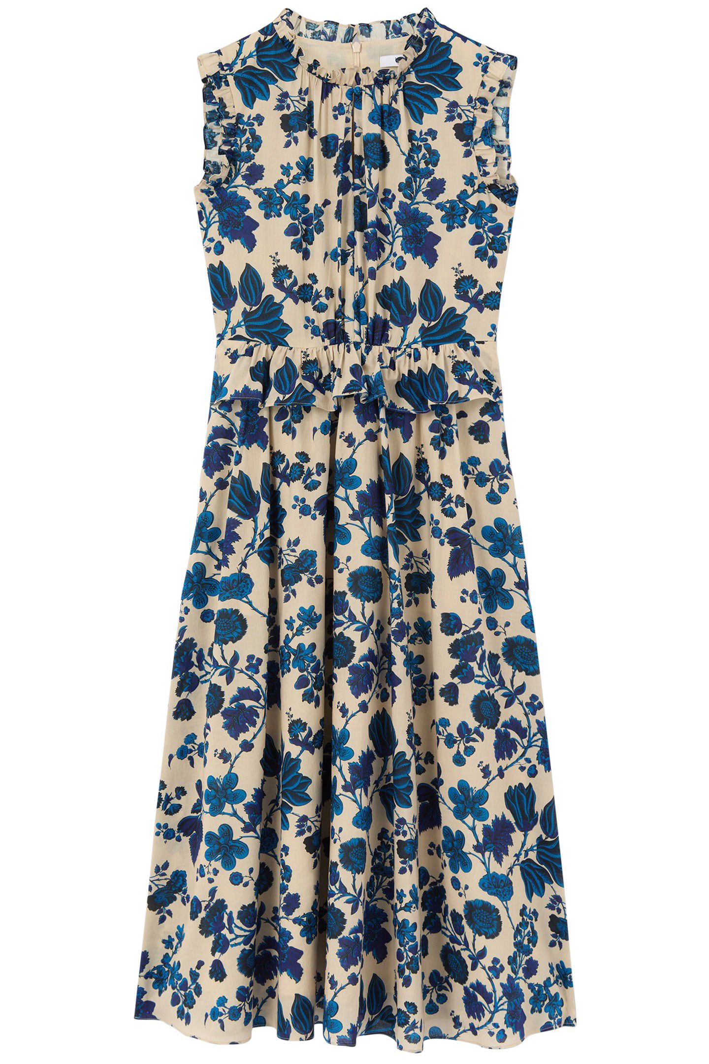 DR ISOLDE BELTED DRESS BLUE 3