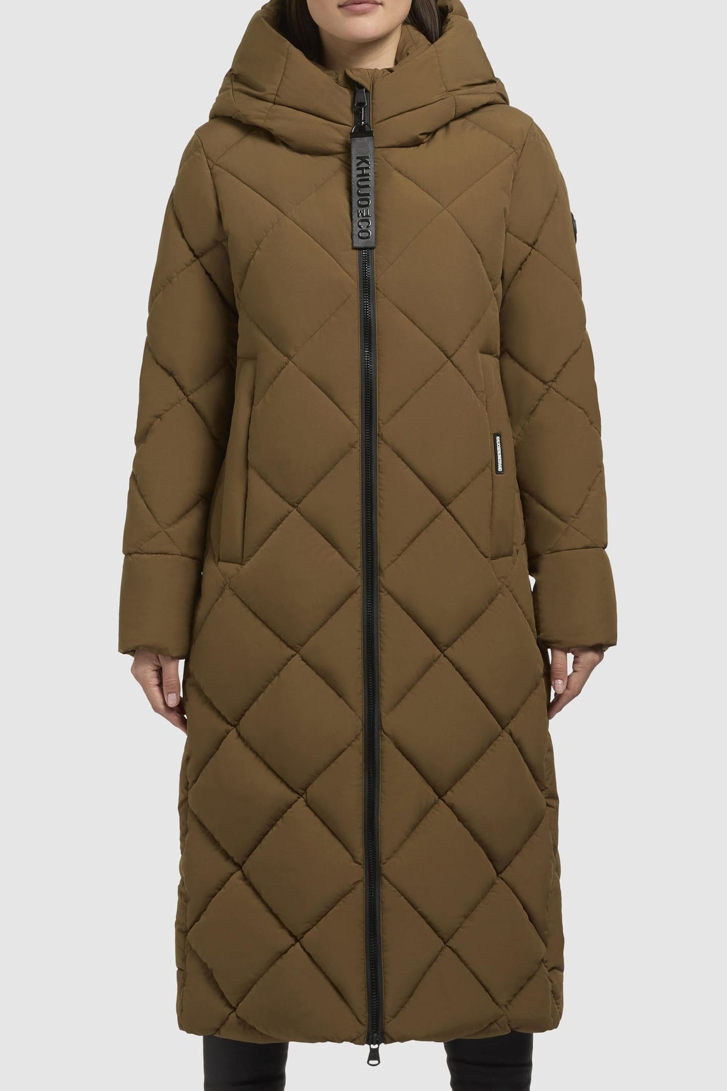 ELOW COAT KHAKI BROWN 2