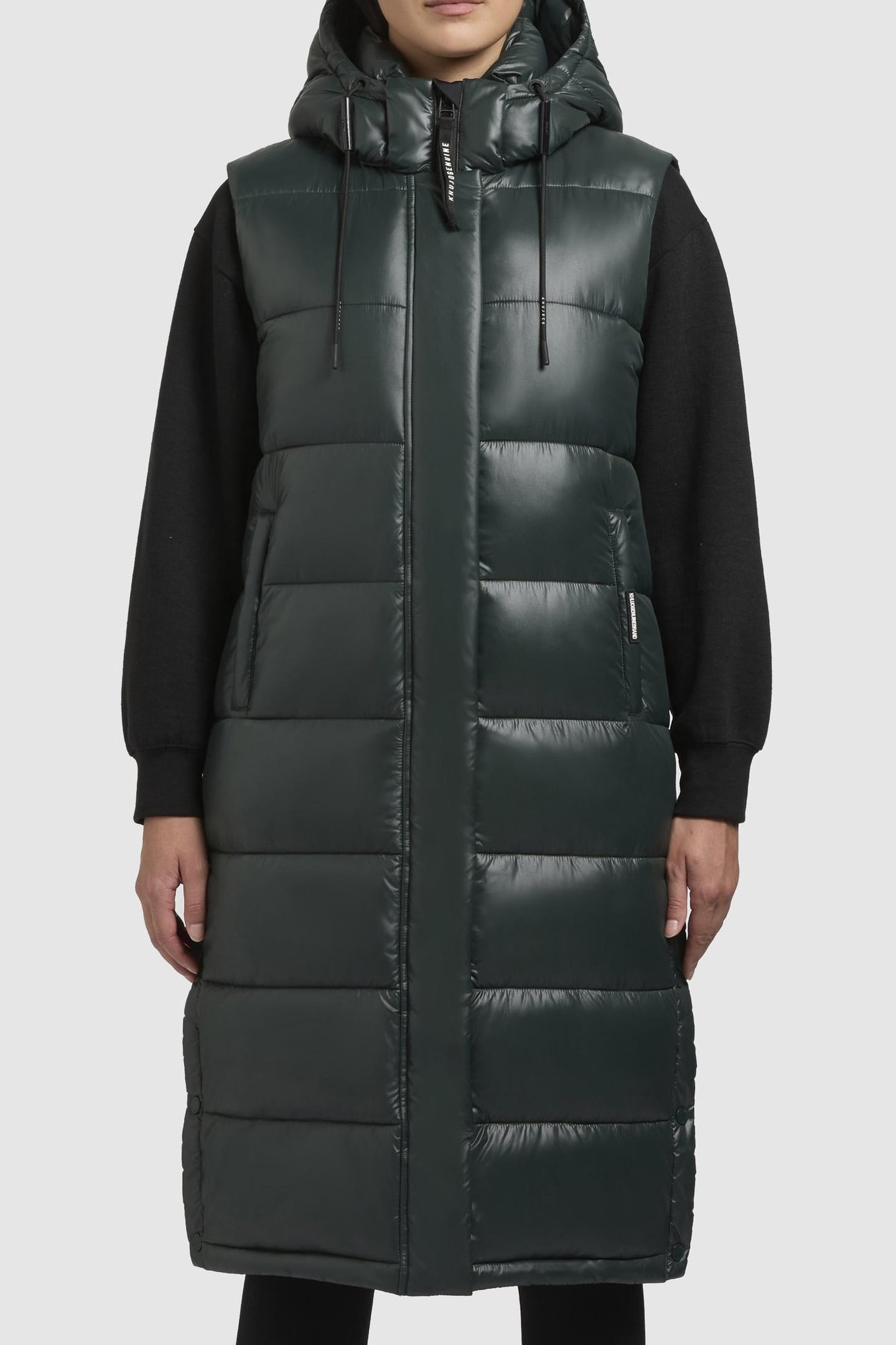 TOURIN3 SATIN VEST HYDRO GREEN 1