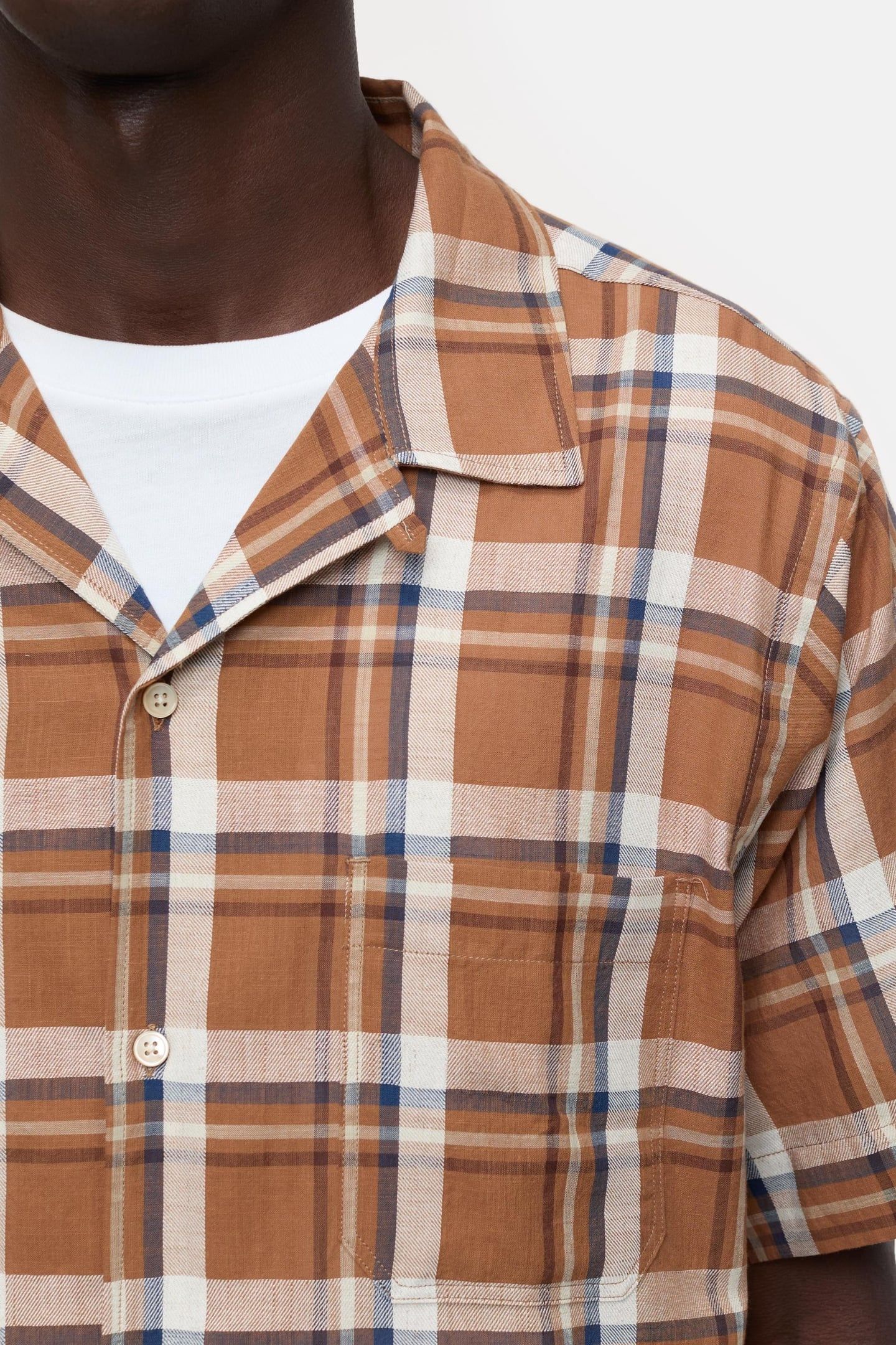 SHORT SLEEVED SHIRT SANDALWOOD 5