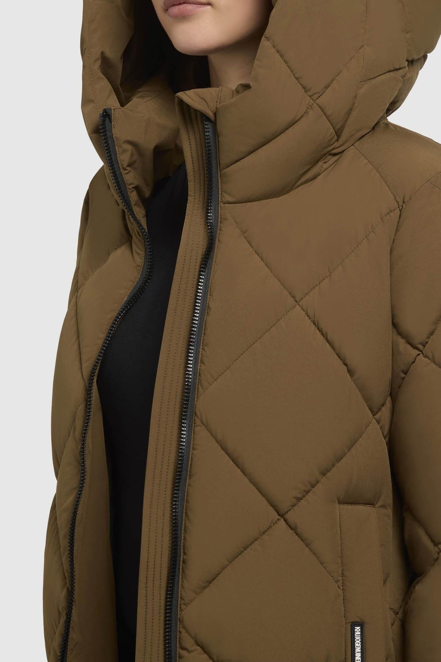 ELOW COAT KHAKI BROWN 6