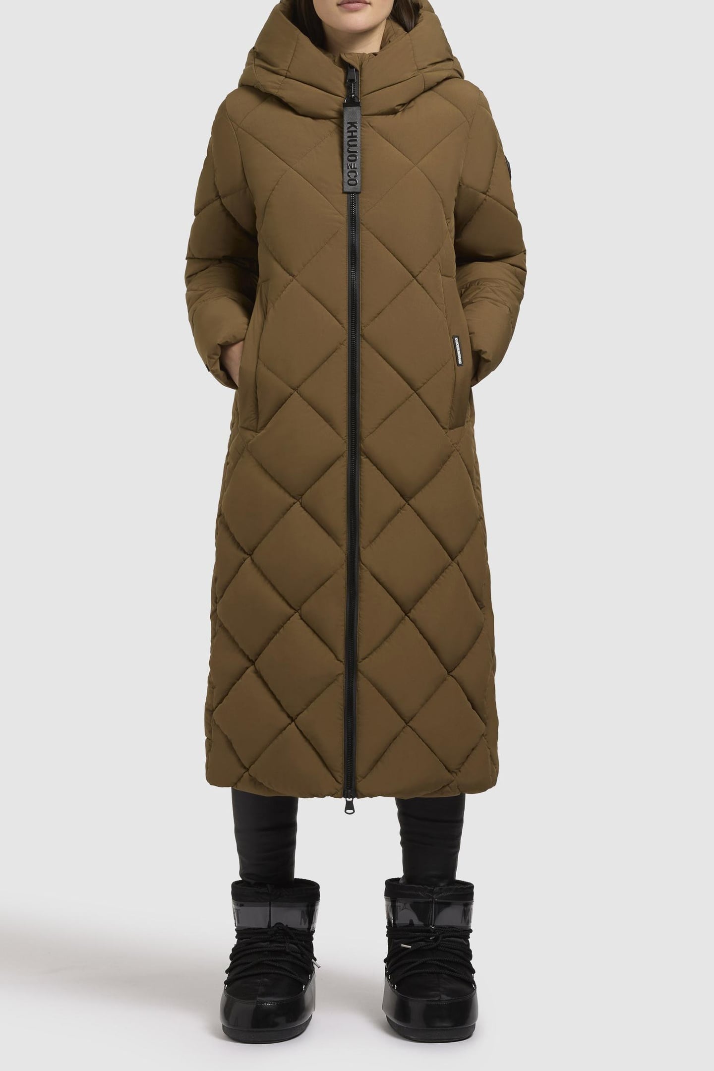 ELOW COAT KHAKI BROWN 1