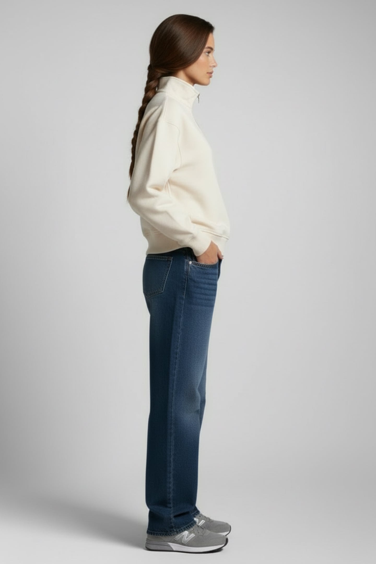 OSAKAALF SWEATSHIRT CREAMY WHITE 3