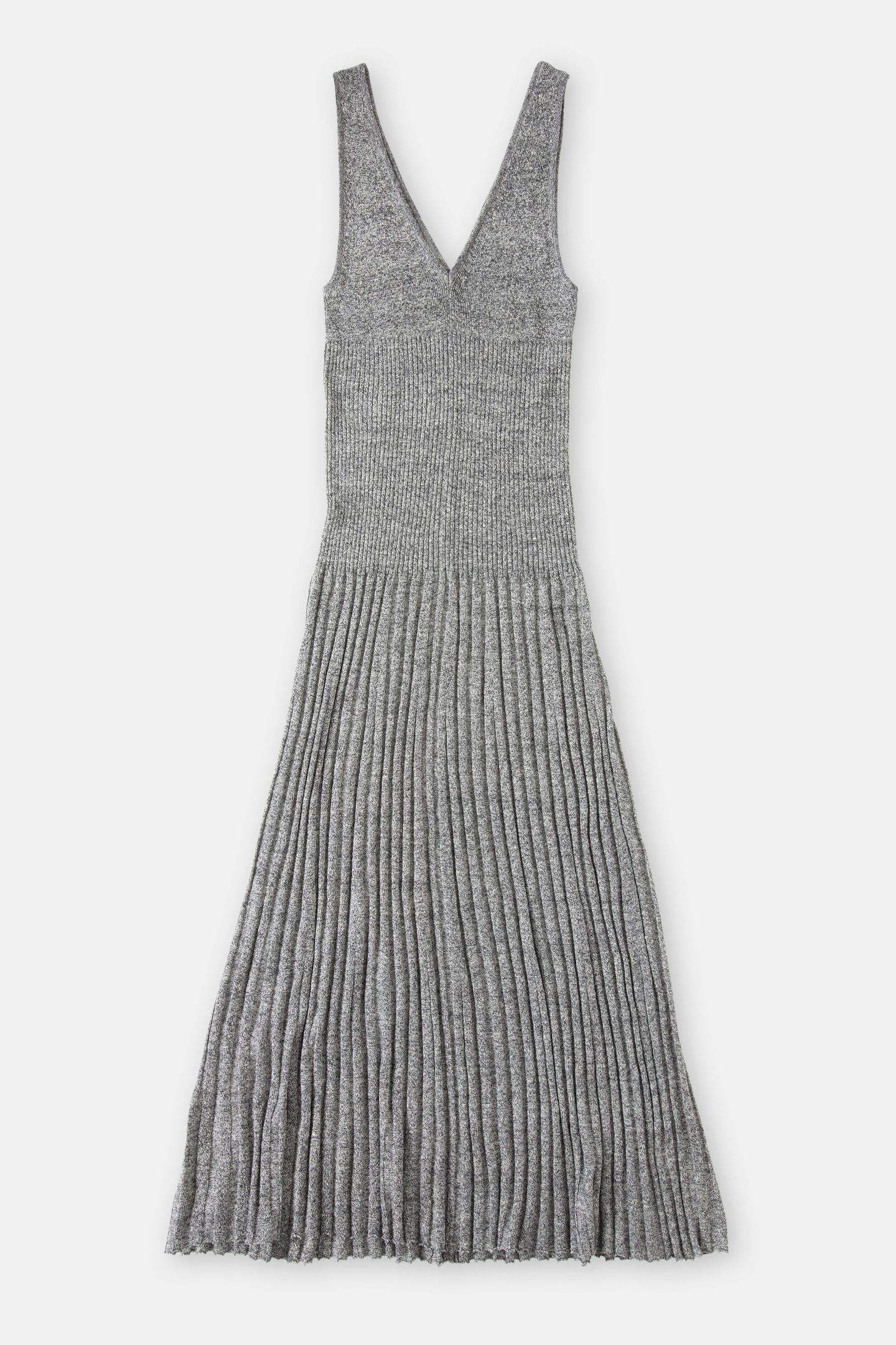 STRAP RIB DRESS BLACK 8