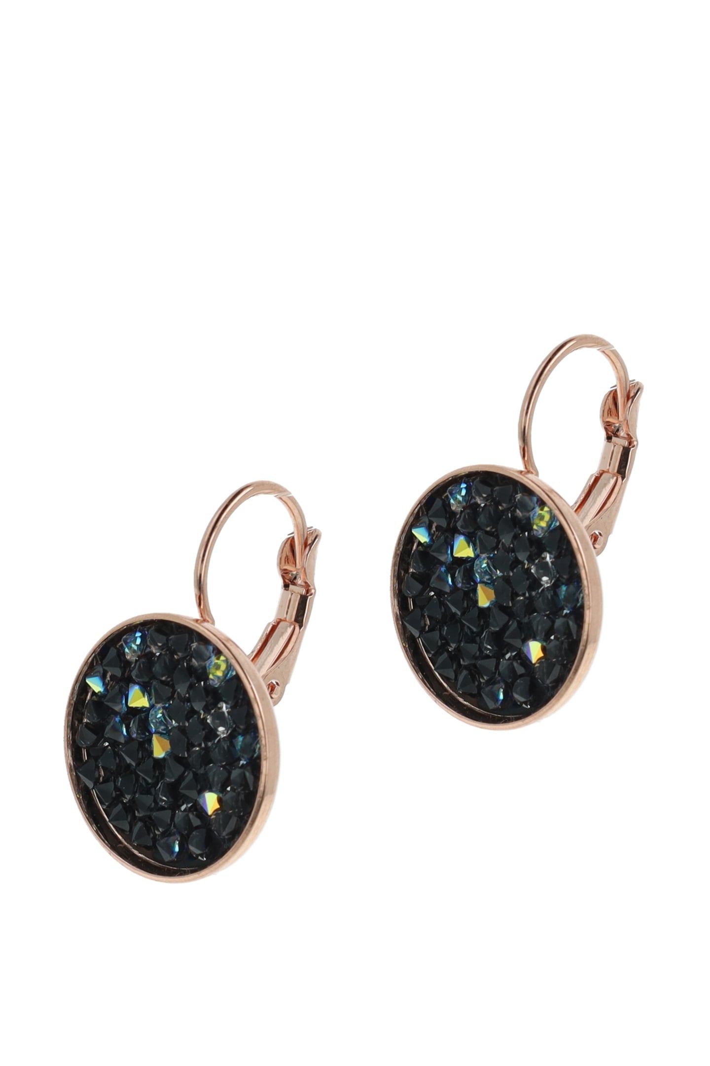 CLASSIC ROCKS EARRINGS BLACK 2