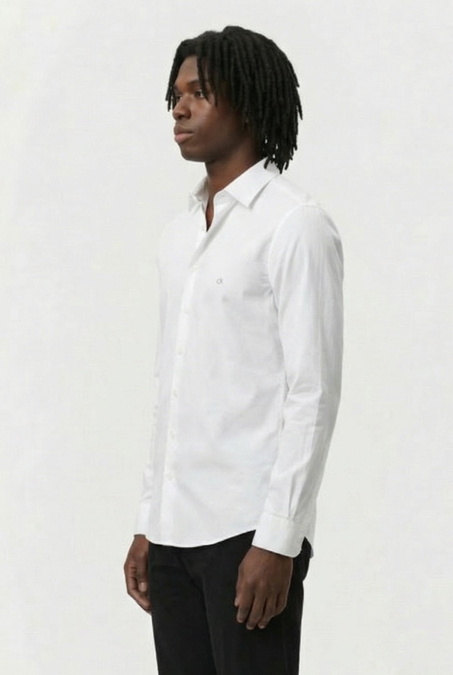 TWILL EASY CARE SLIM WHITE 3