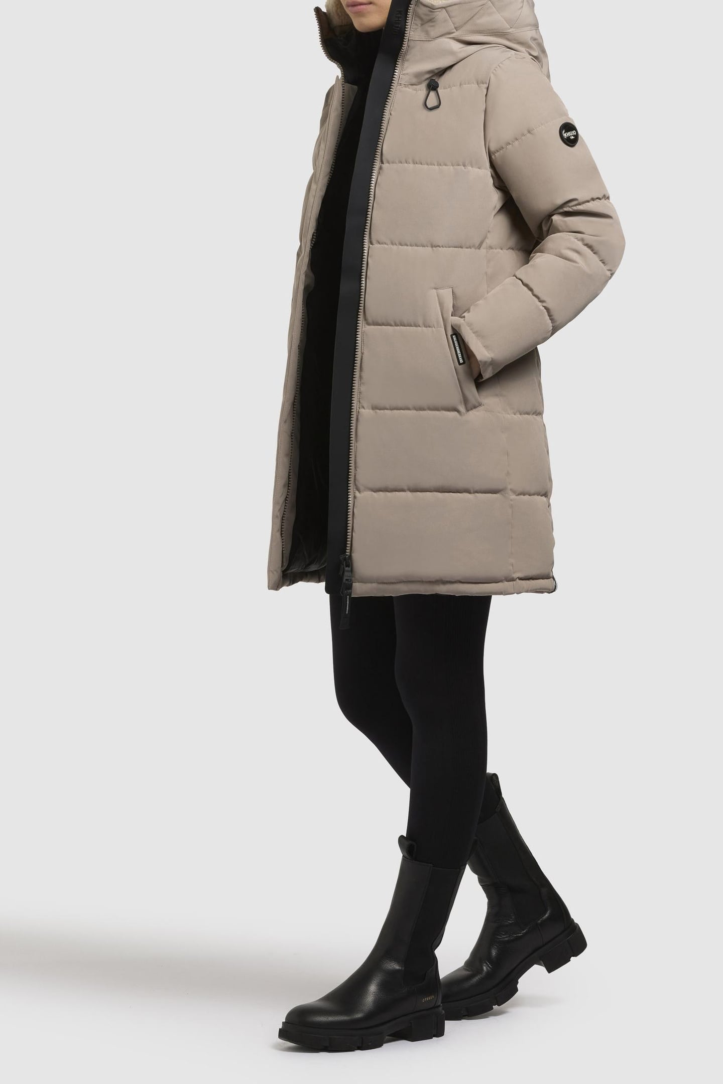 FALTD TEDDY COAT GREIGE 5