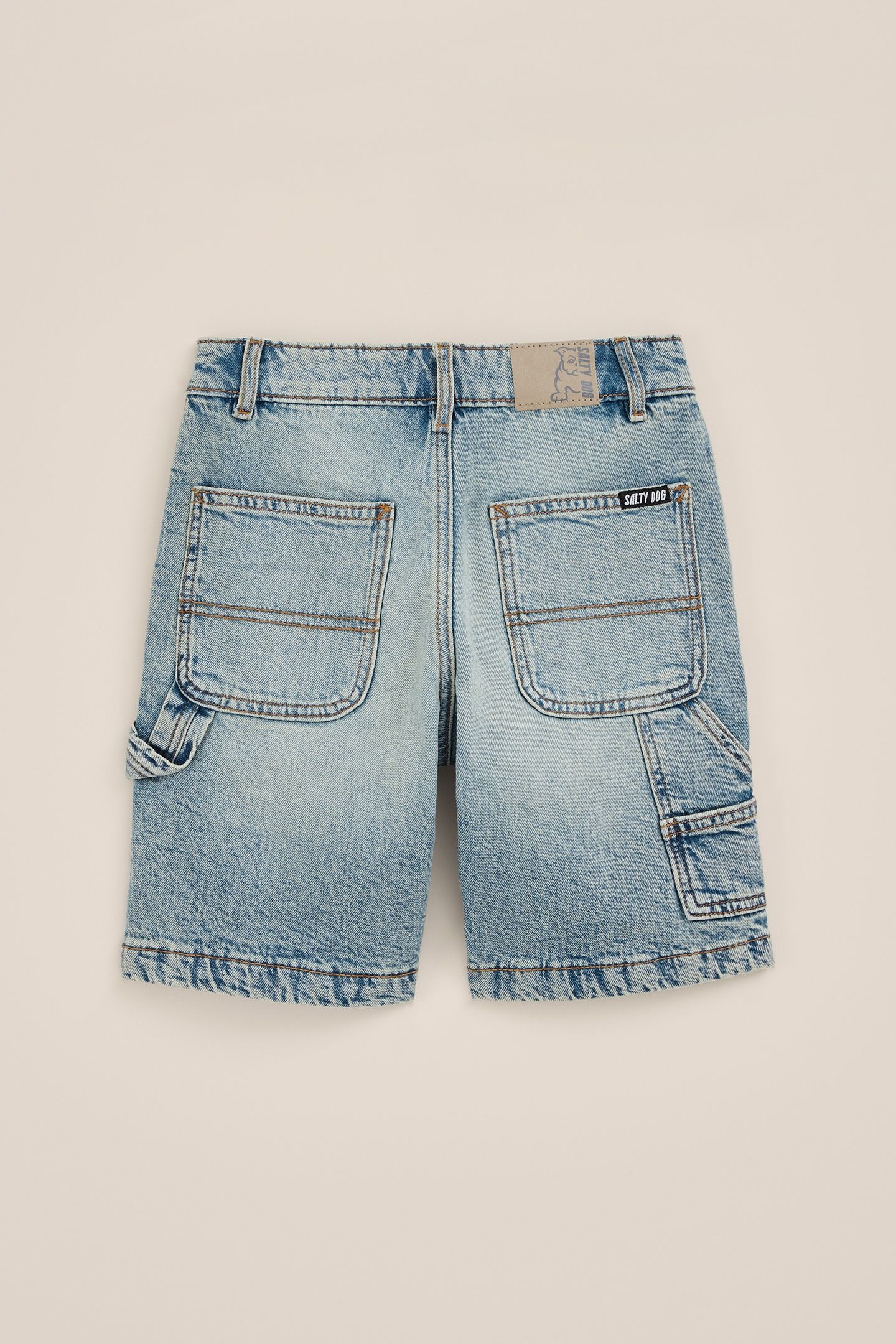 5-POCKET MID WAIST BLUE 6