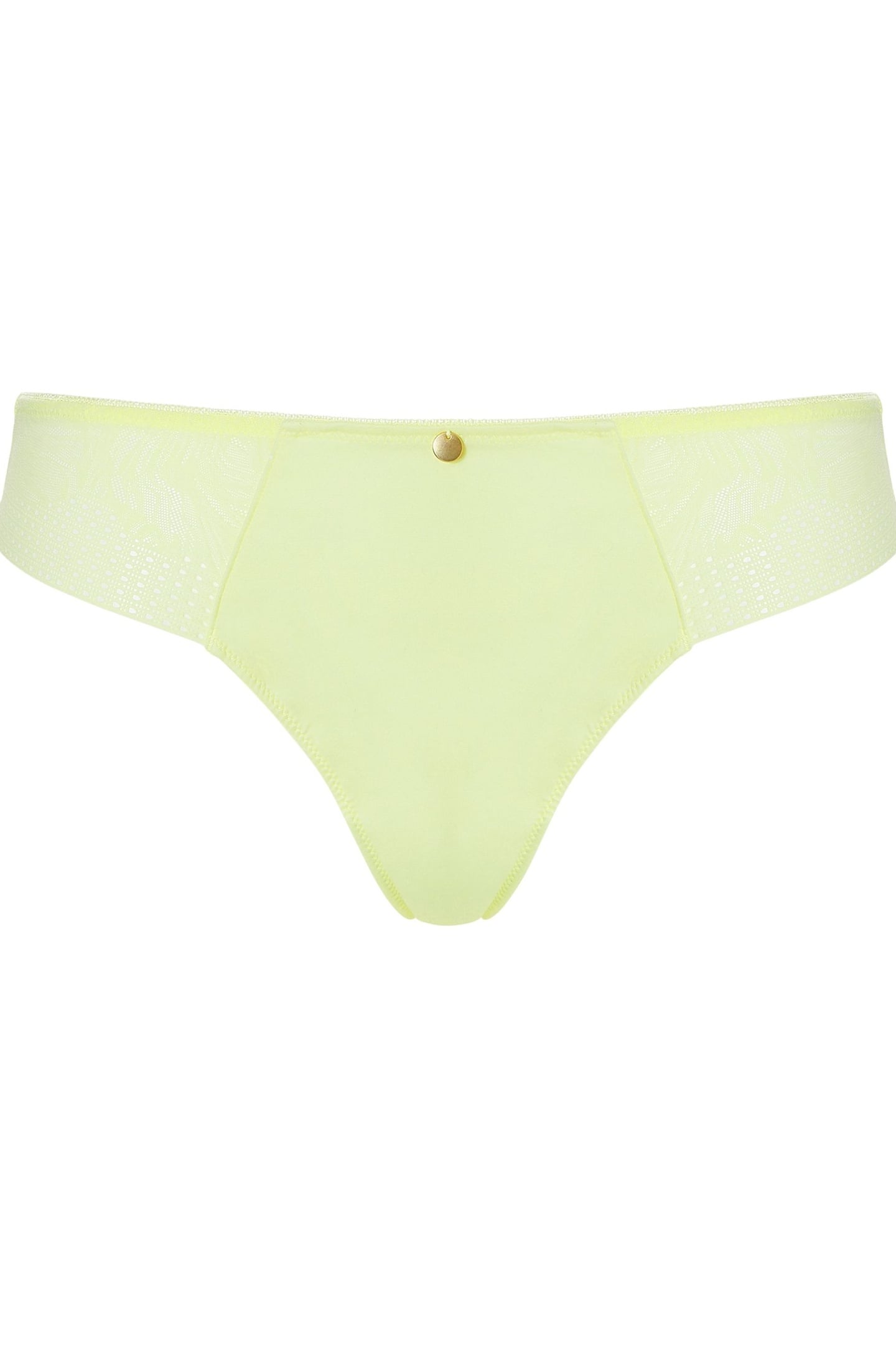 THONG SOFT LACE TENDER YELLOW 1
