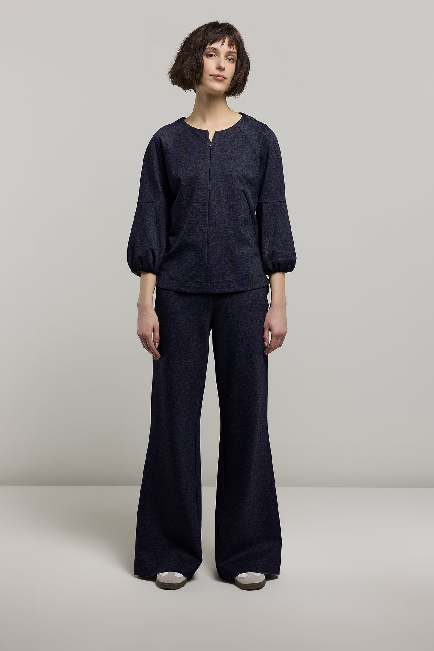 TROUSERS BOOT CUT PUNTO MILANO NIGHT SKY 2