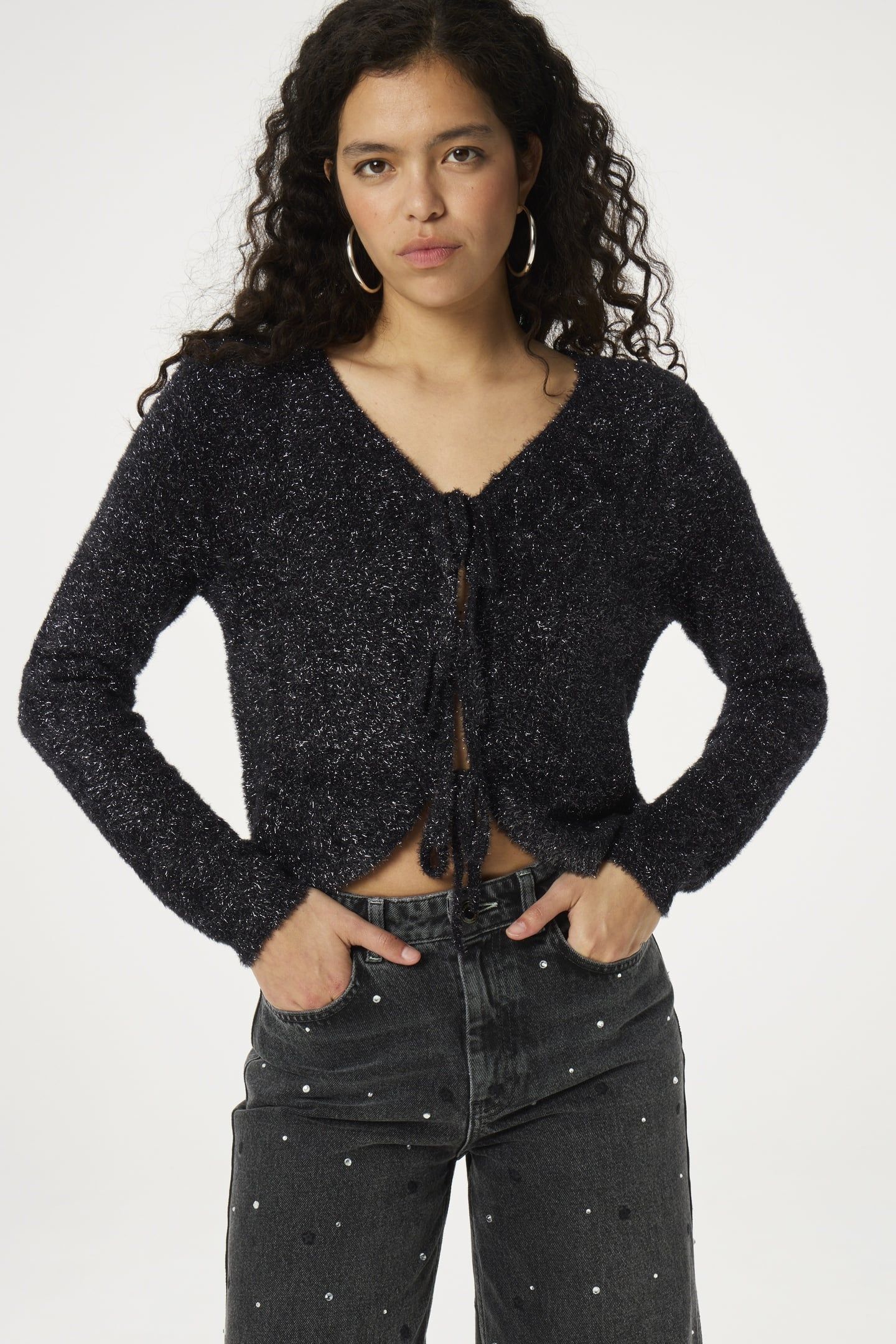 KIM CARDIGAN BLACK 2