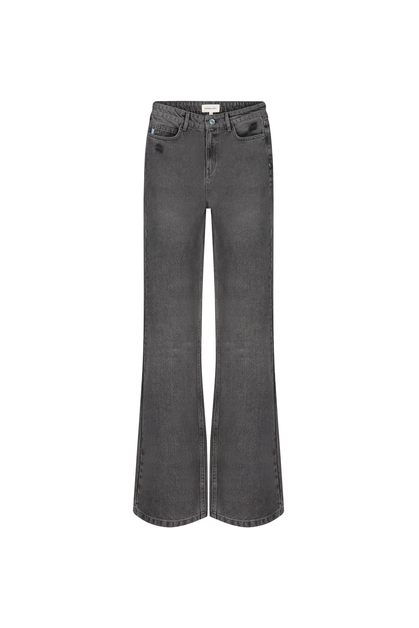 LOLA STRAIGHT JEANS WASHED DARK GREY 4