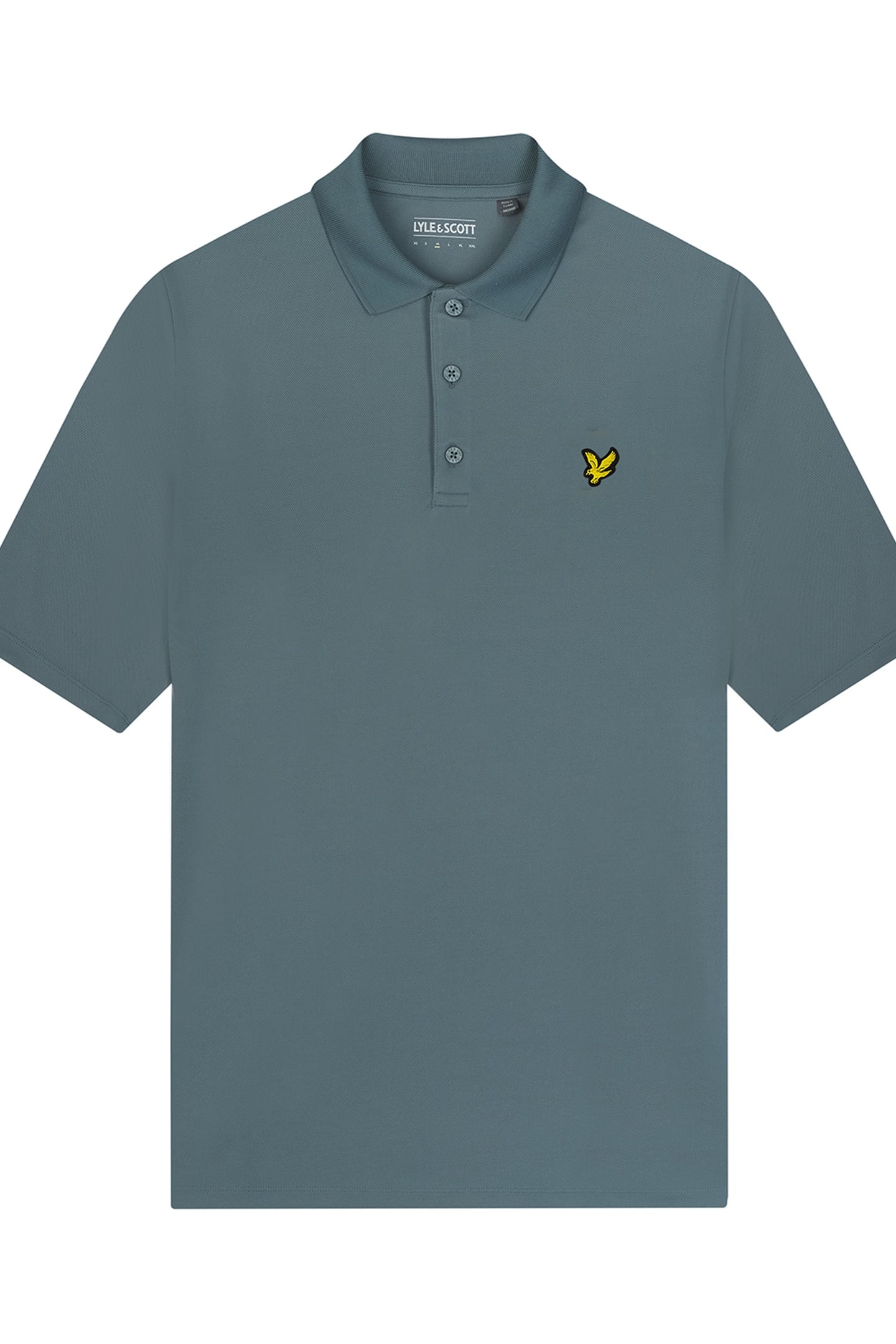 GOLF TECH POLO SHIRT IRON BLUE 4