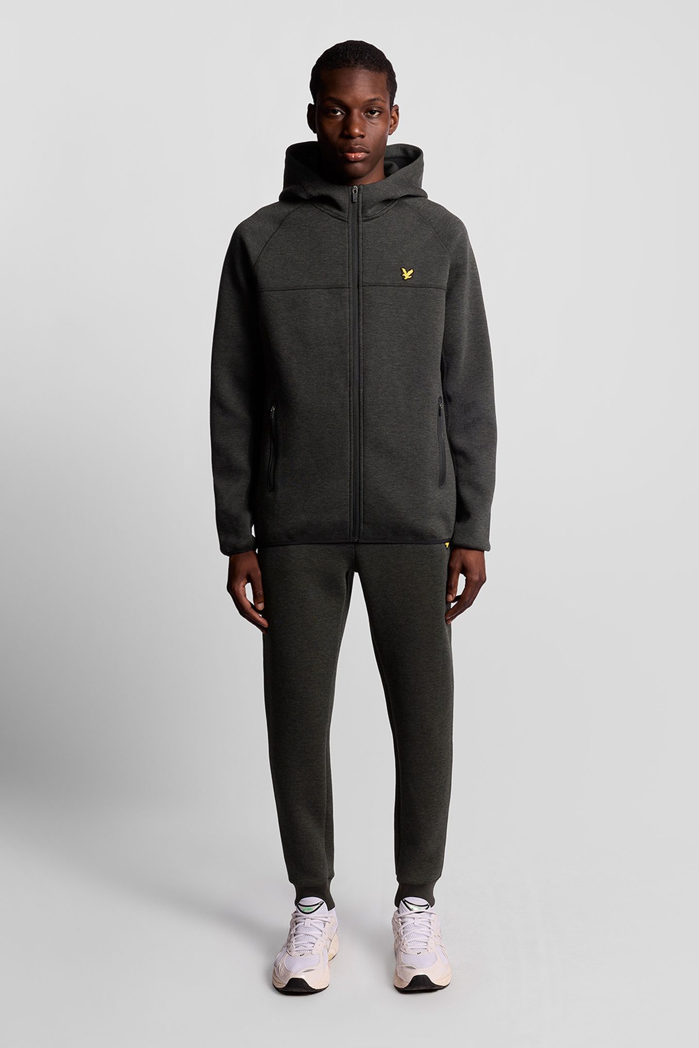 NEOPRENE TRACKIES JET BLACK MARL 1