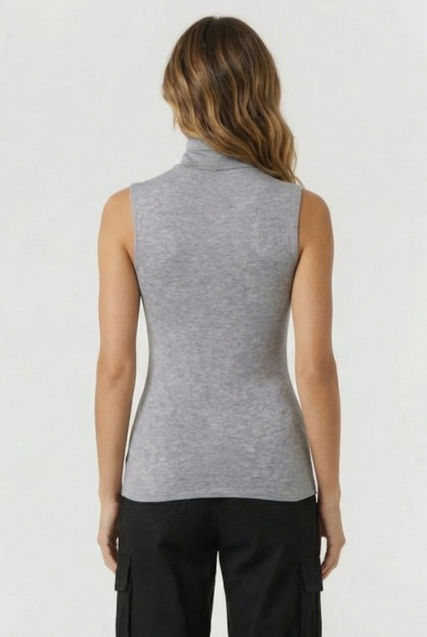 RIPPLE TOP GREY MELANGE 2