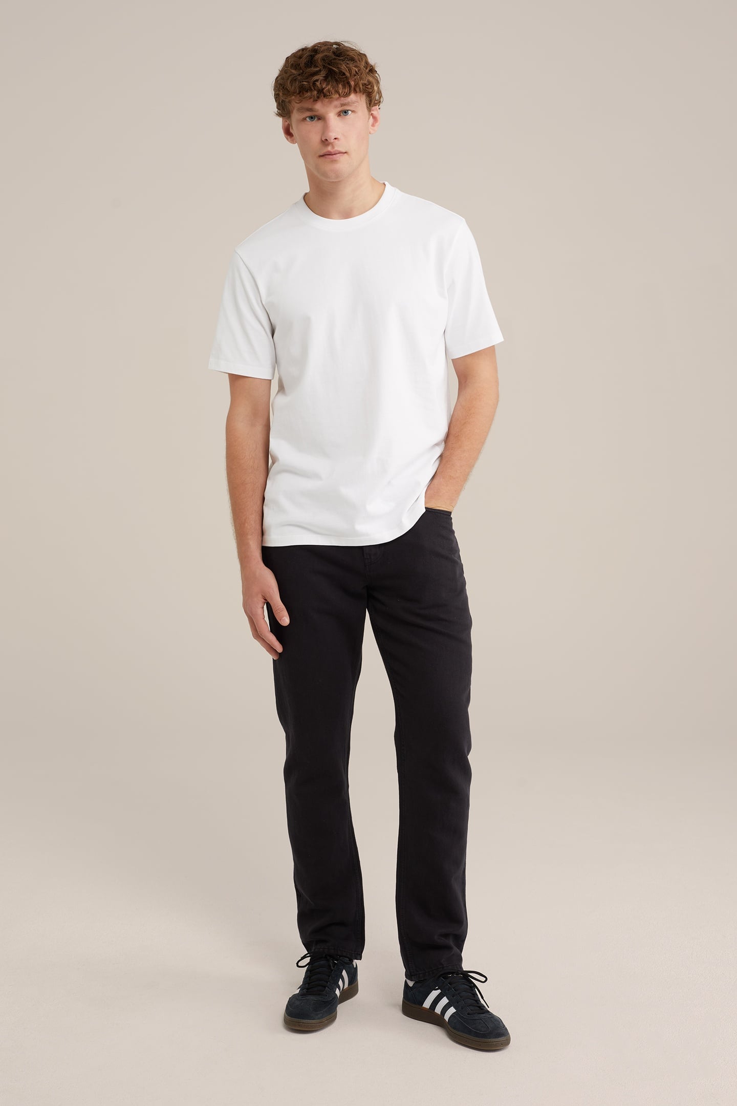 5-POCKET MID WAIST BLACK 8