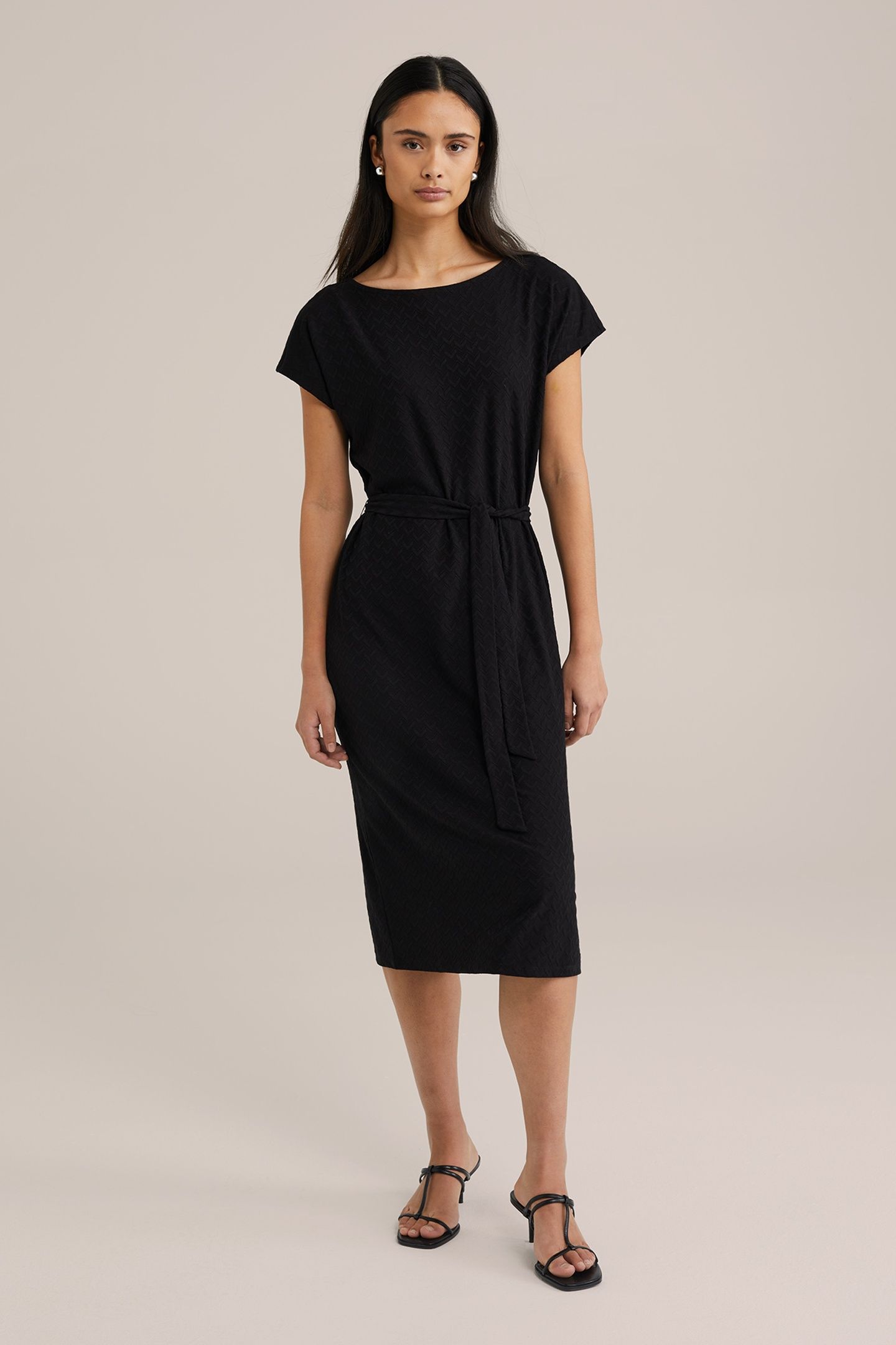 DRESS MIDI BLACK 6
