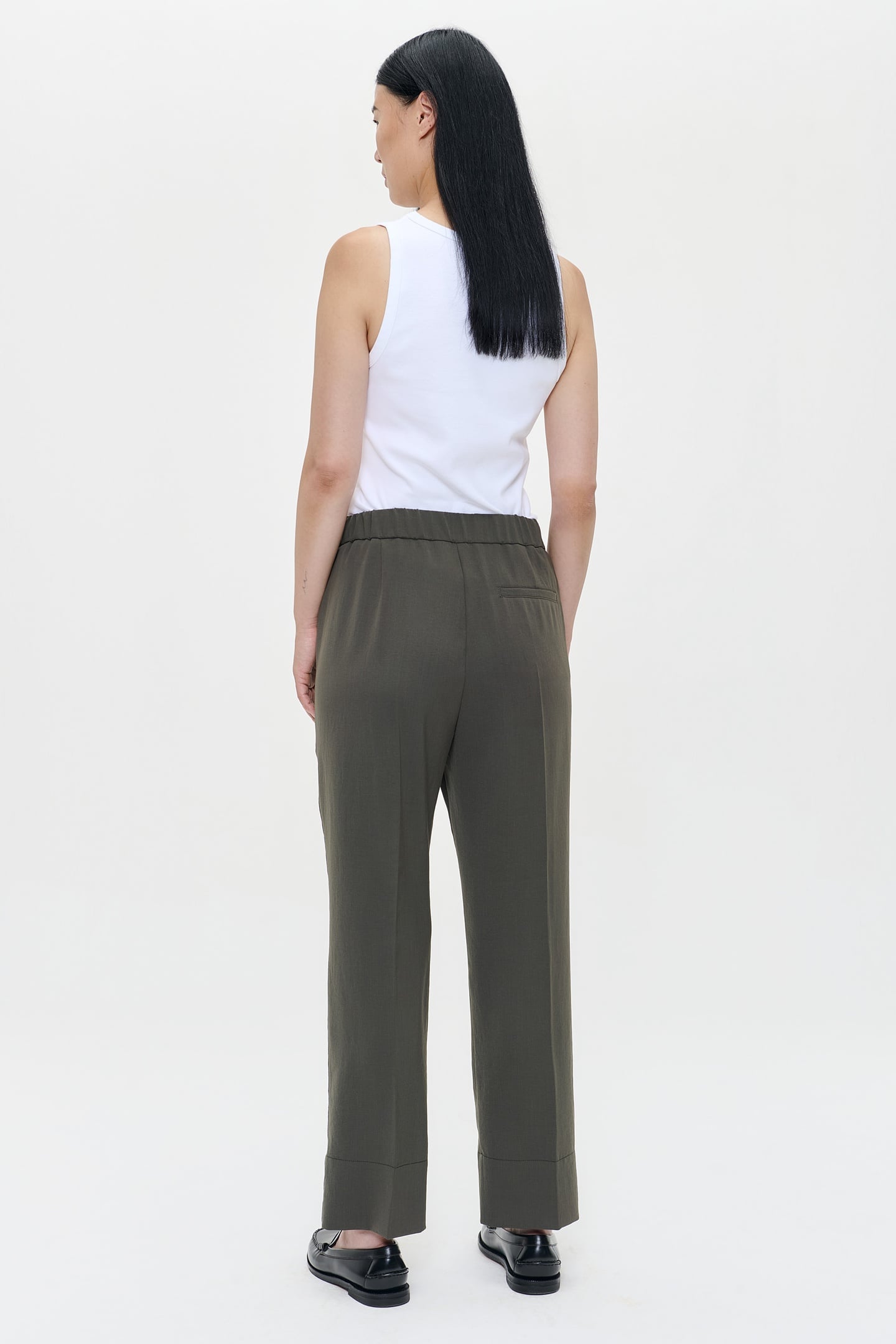 JAPANESE CREPE NEW CHINO GREEN KELP 3