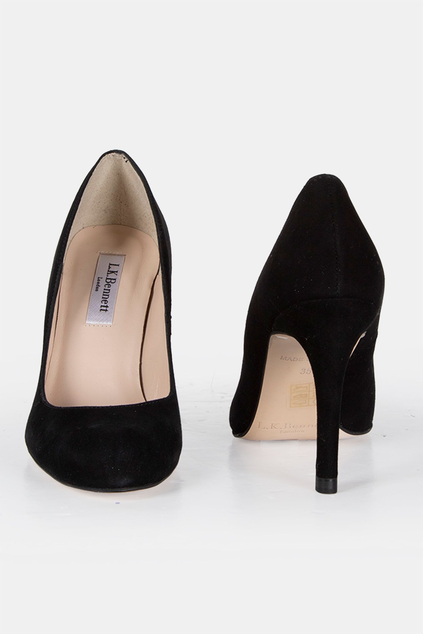OBILIA - ROUND TOE COURT BLACK 4