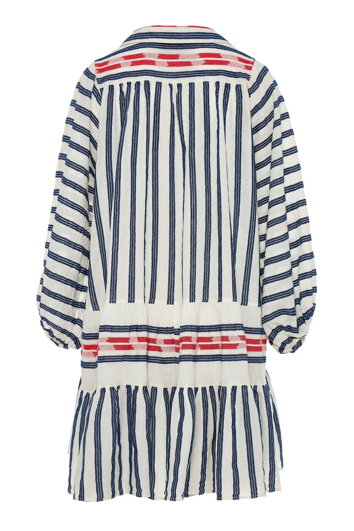NIFTY SHORT DRESS JACQUARD BLUE NAVY 2